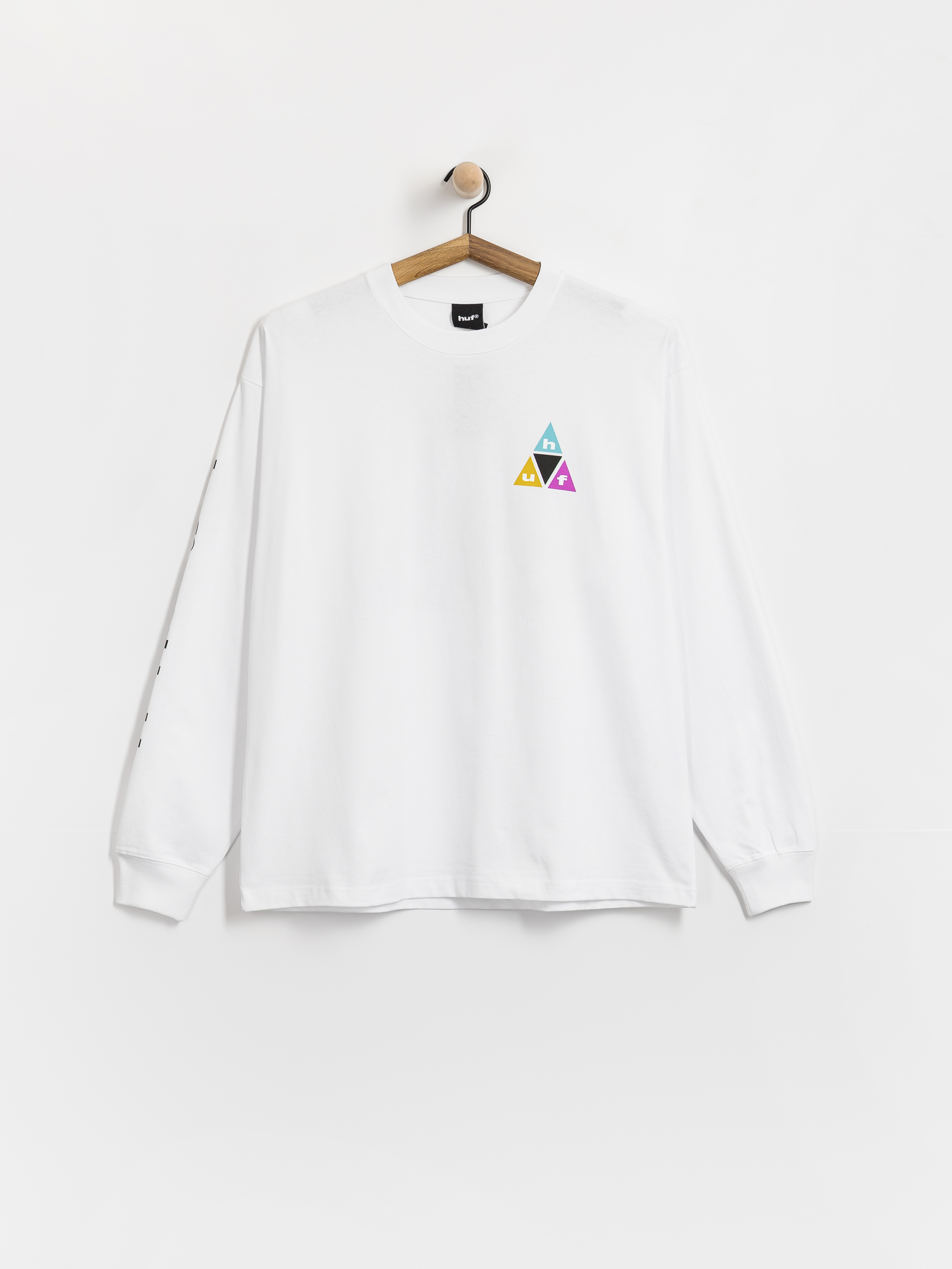 HUF Longsleeve Prism Tt (white)
