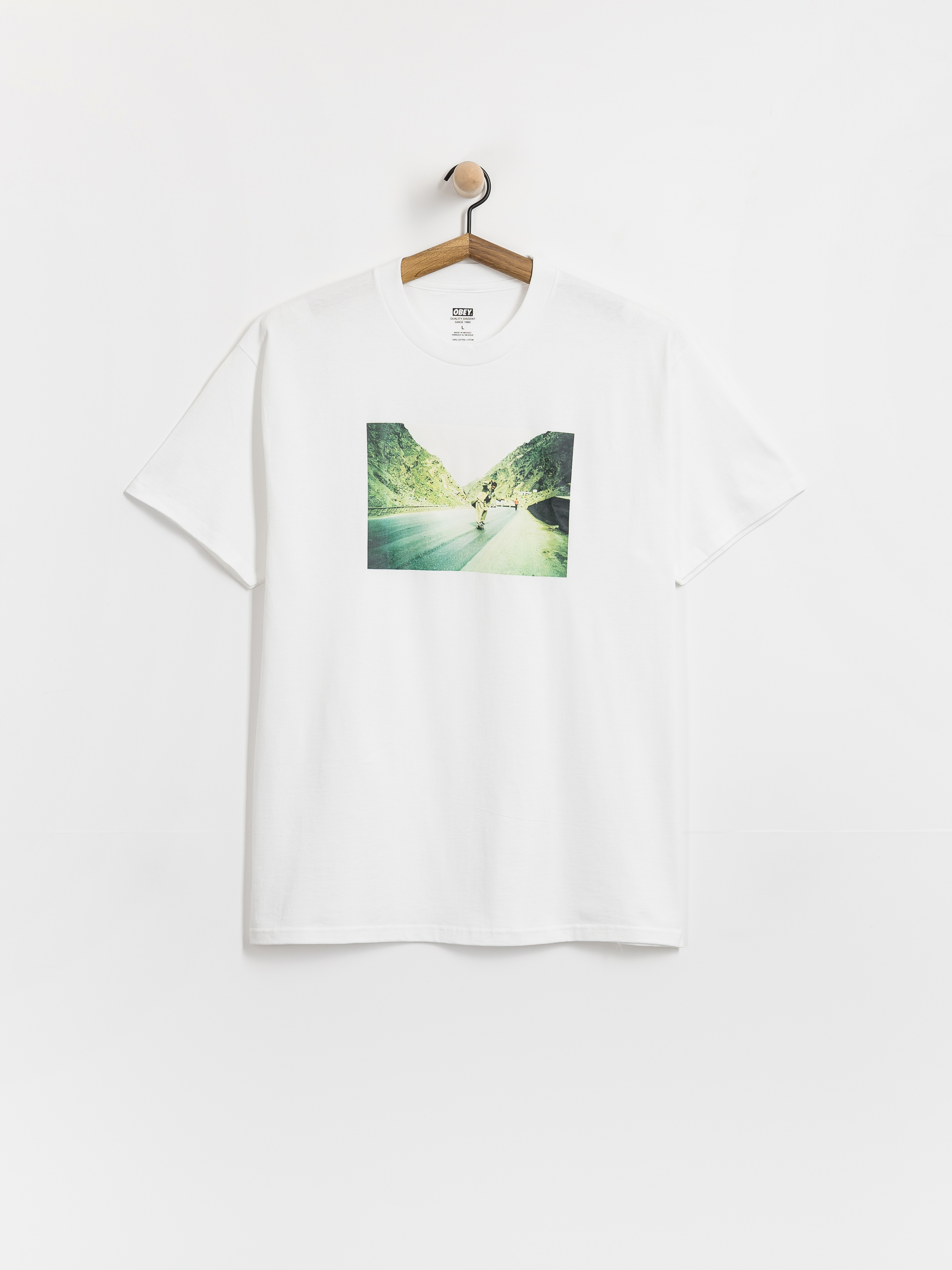 OBEY T-Shirt Skateistan Photo (white)