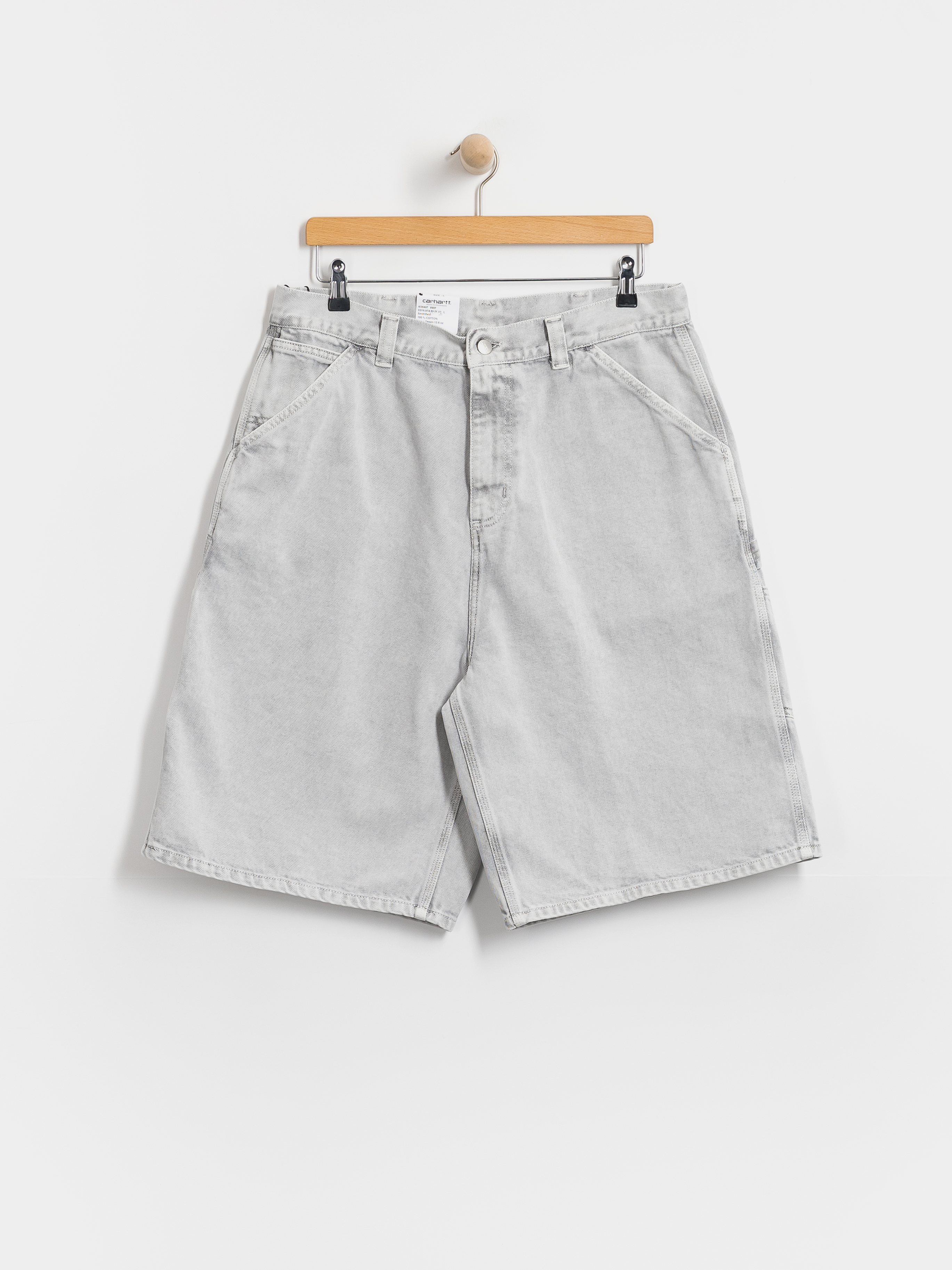 Carhartt WIP Shorts OG Single Knee (black chalk wash)