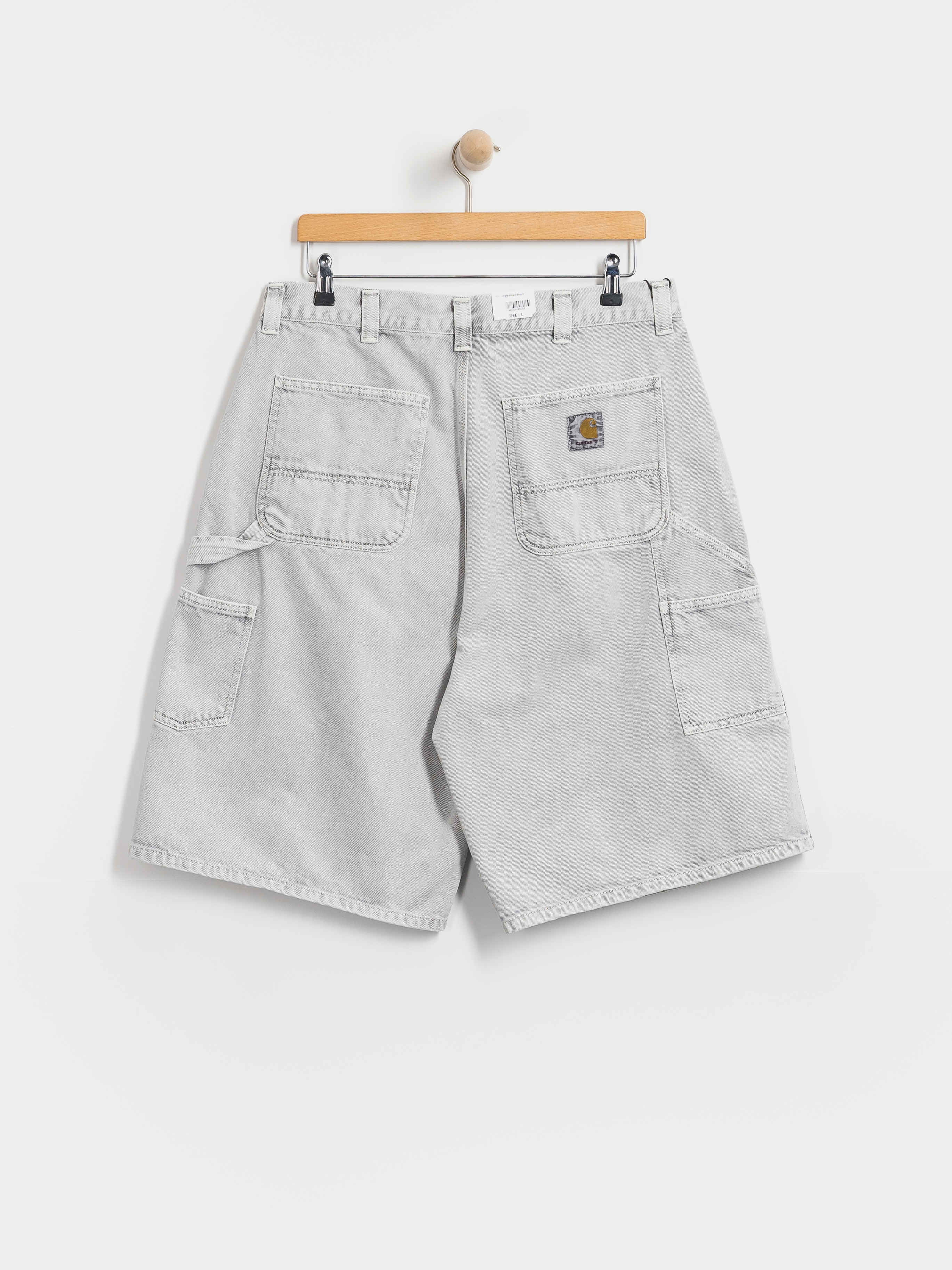 Carhartt WIP Shorts OG Single Knee (black chalk wash)