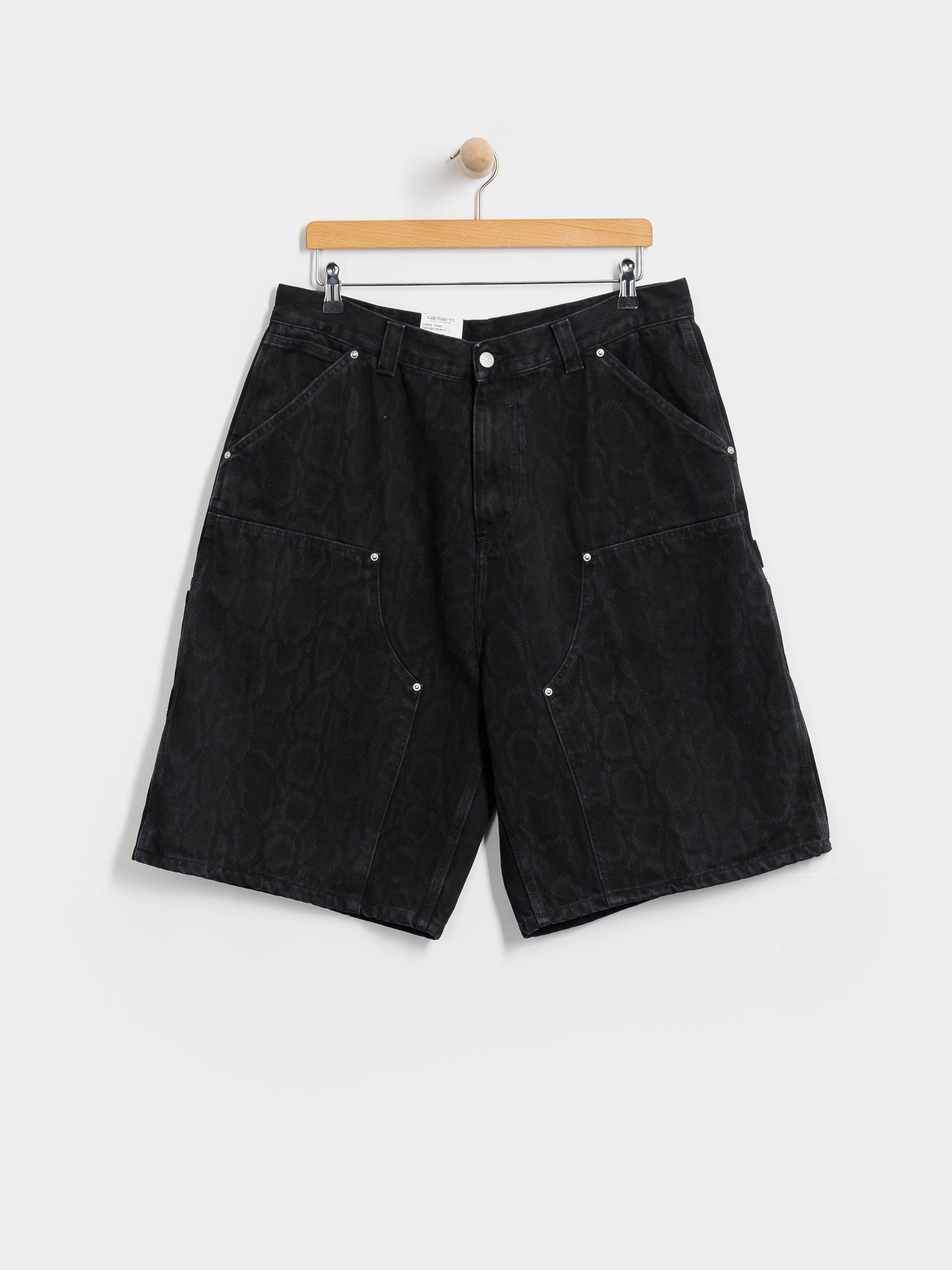Carhartt WIP Double Knee Shorts - black (black)