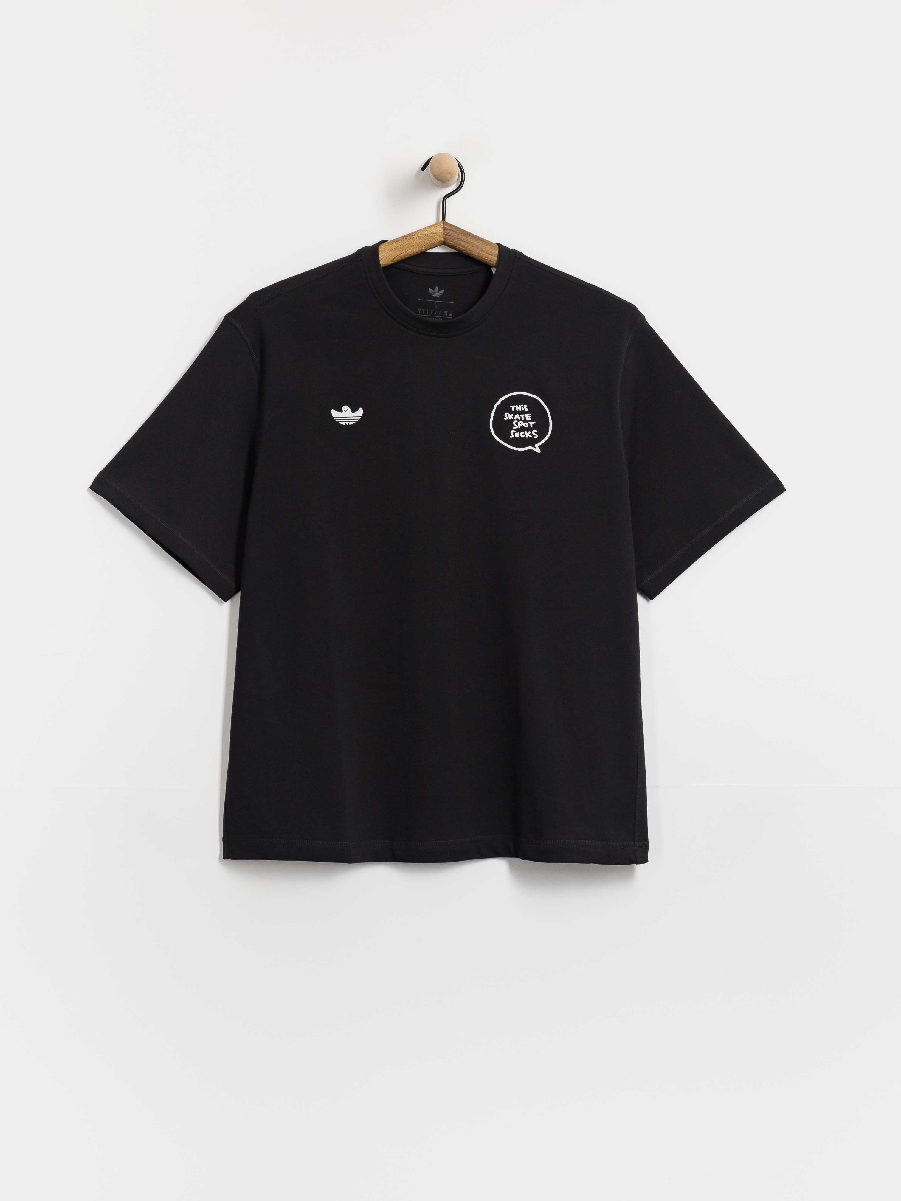 adidas T-Shirt Gonz Spot (black/icepur)