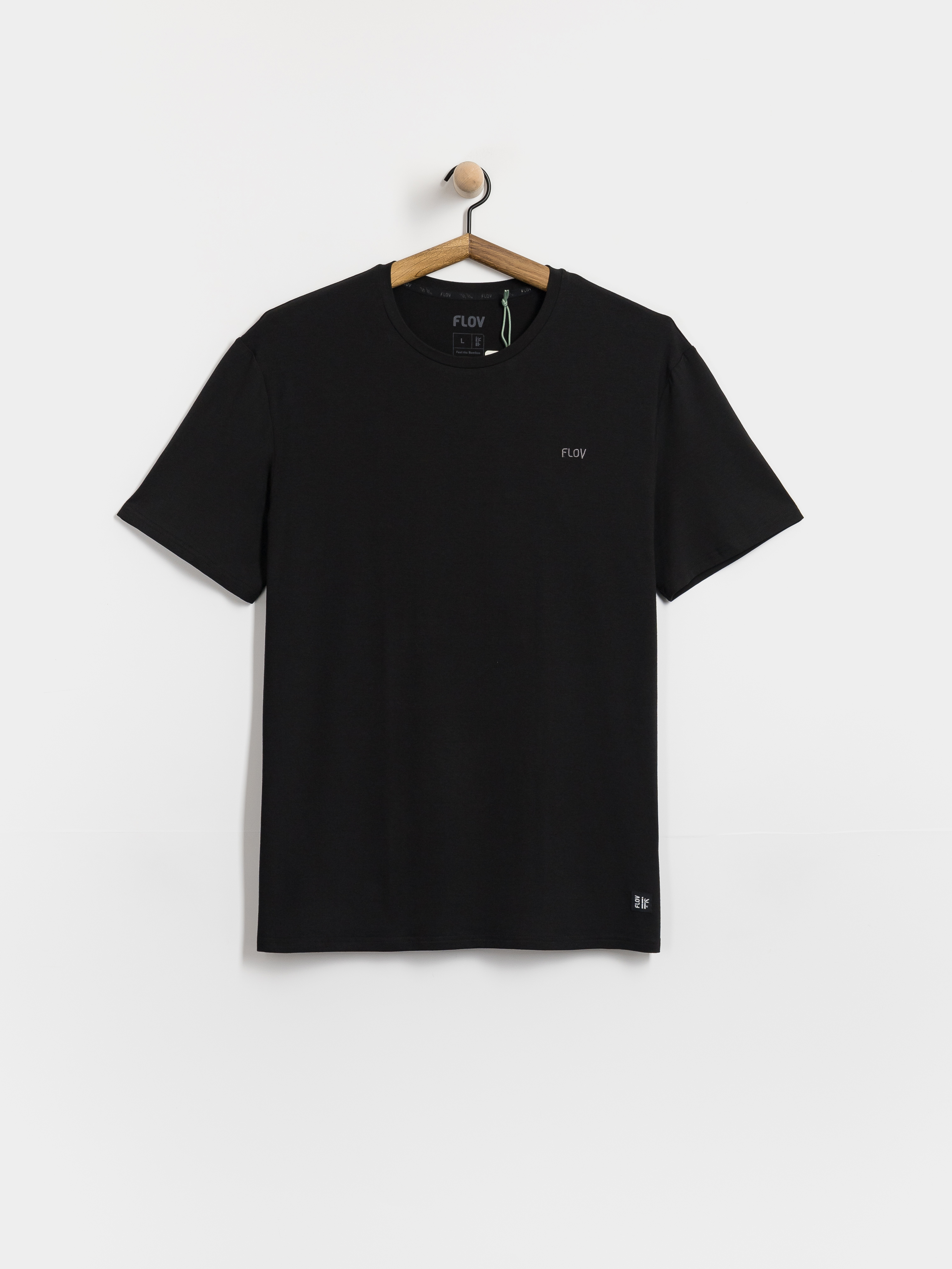 FLOV T-Shirt Birken Relaxed (black)