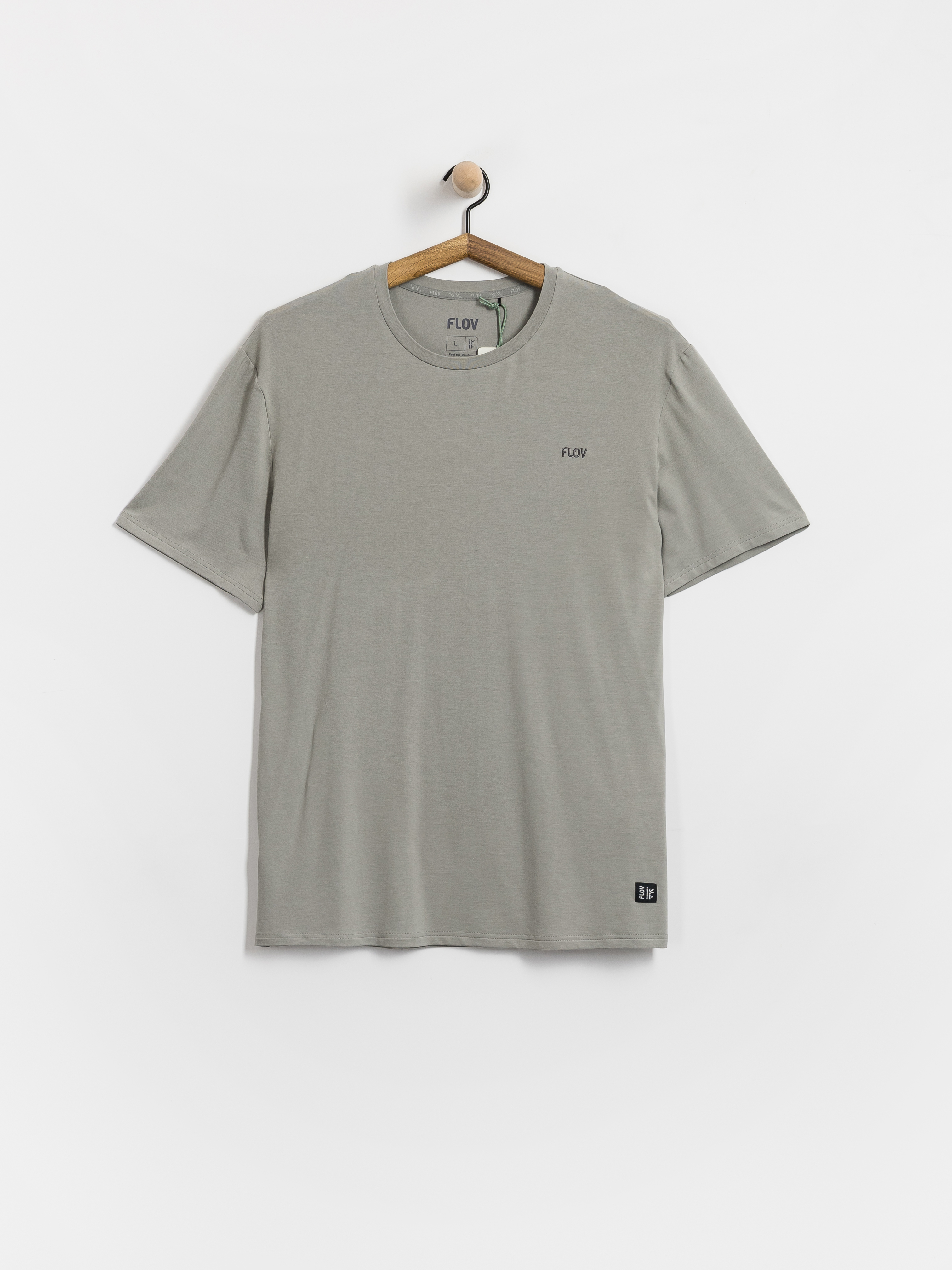 FLOV T-Shirt Birken Relaxed (light grey/light grey)