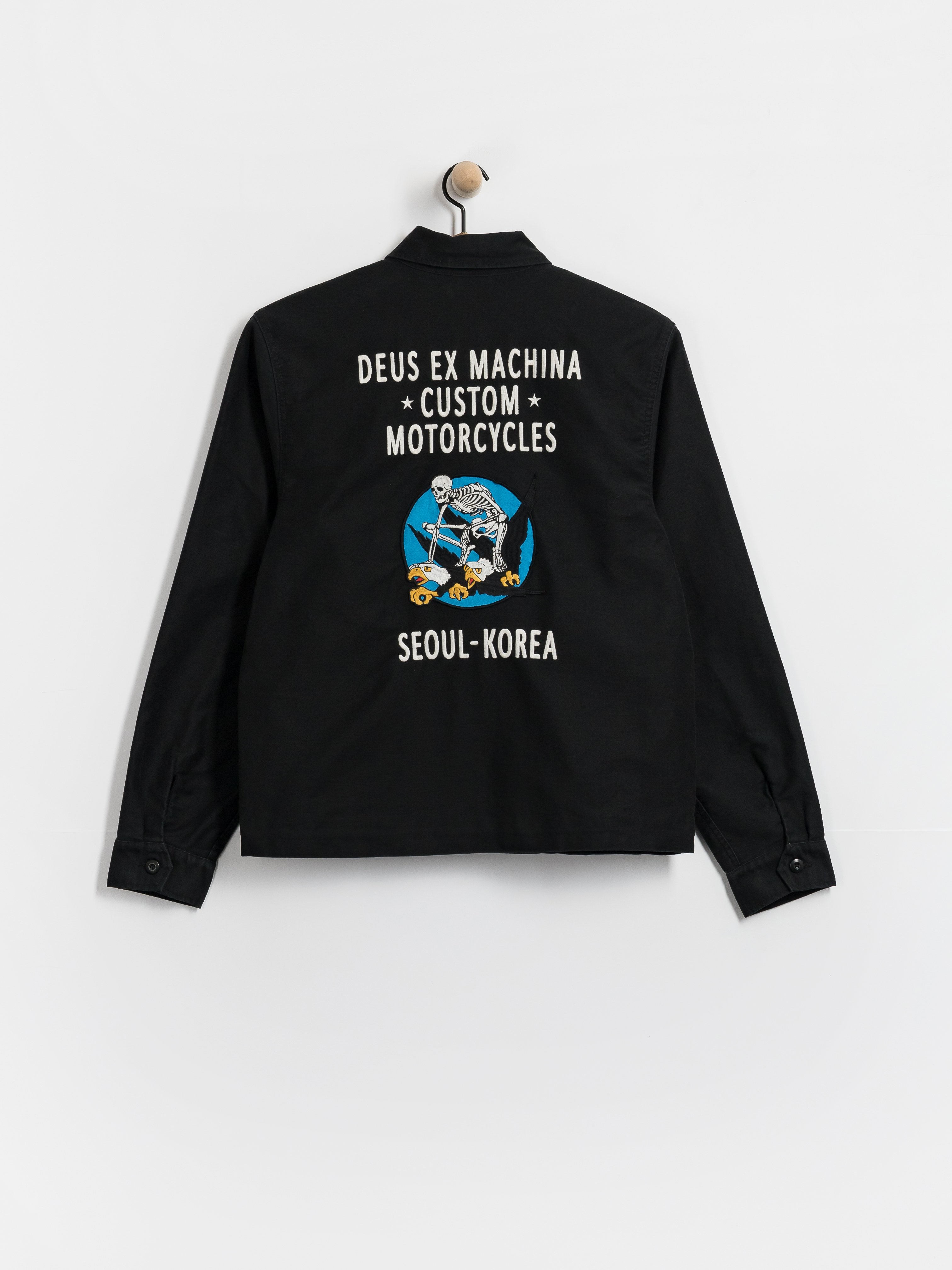 Deus Ex Machina Jacket Fugazi Souvenir (black)