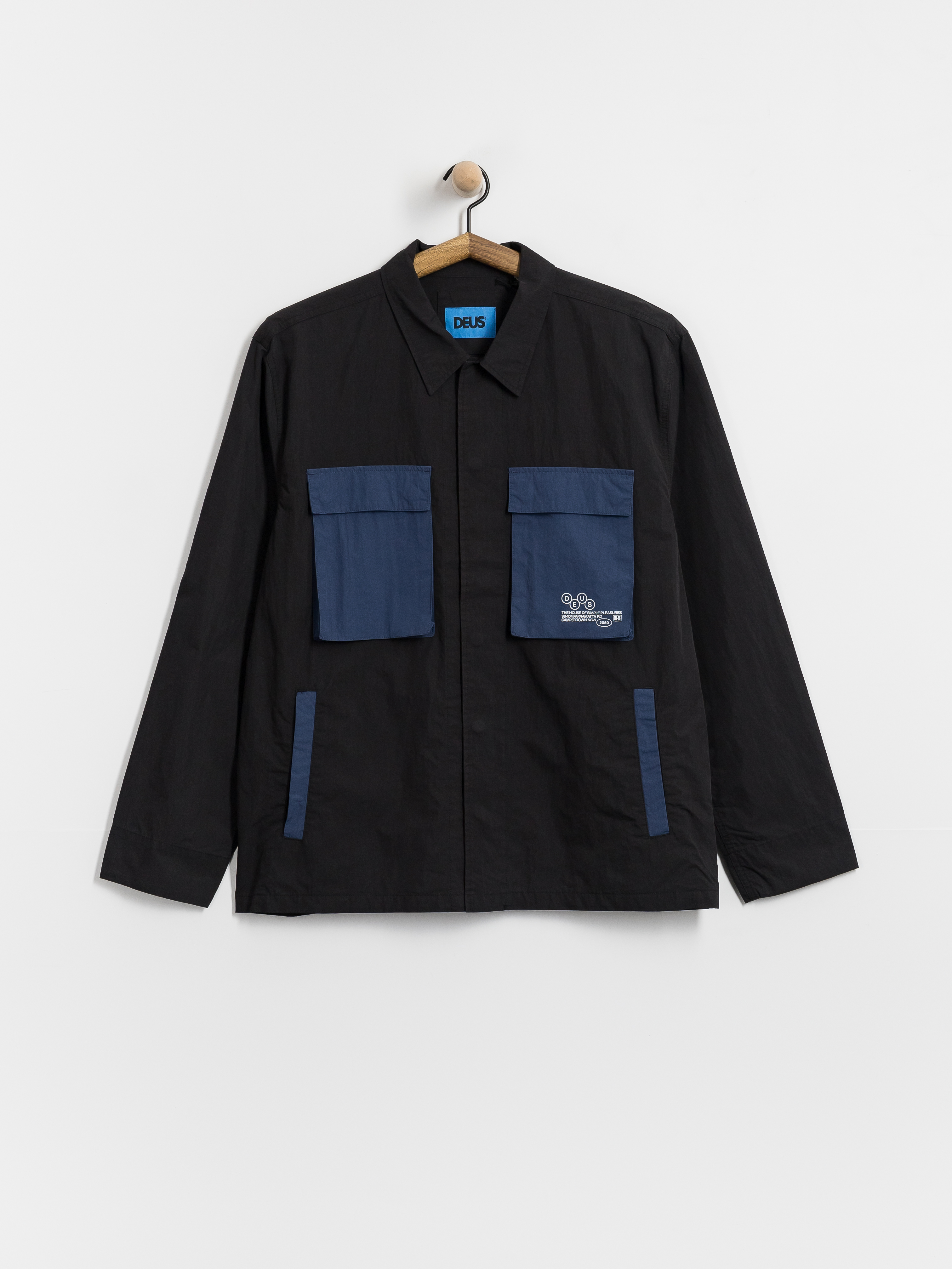 Deus Ex Machina Shirt Tommy Surf (black)