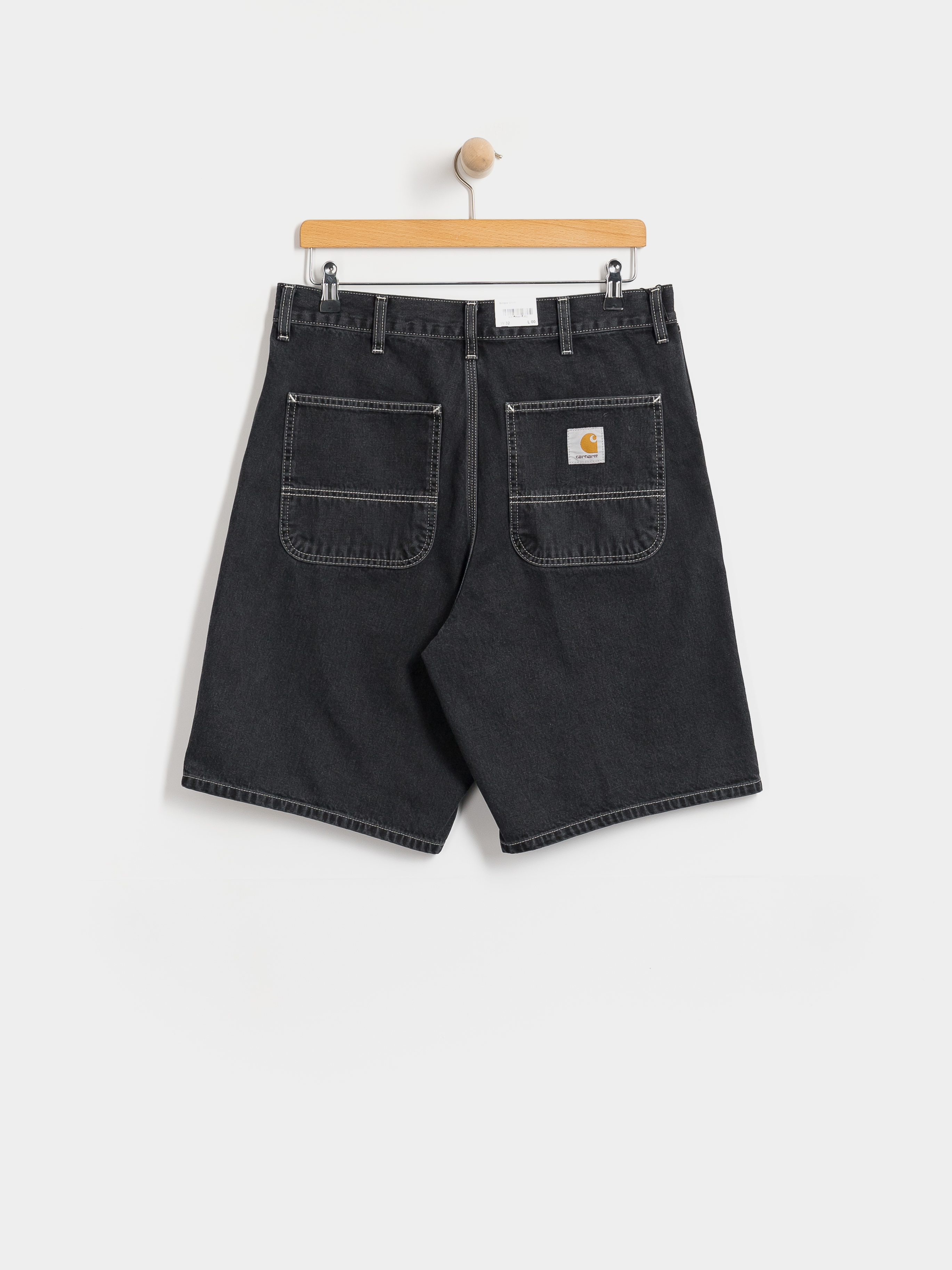 Carhartt WIP Shorts Simple (black heavy stone wash)