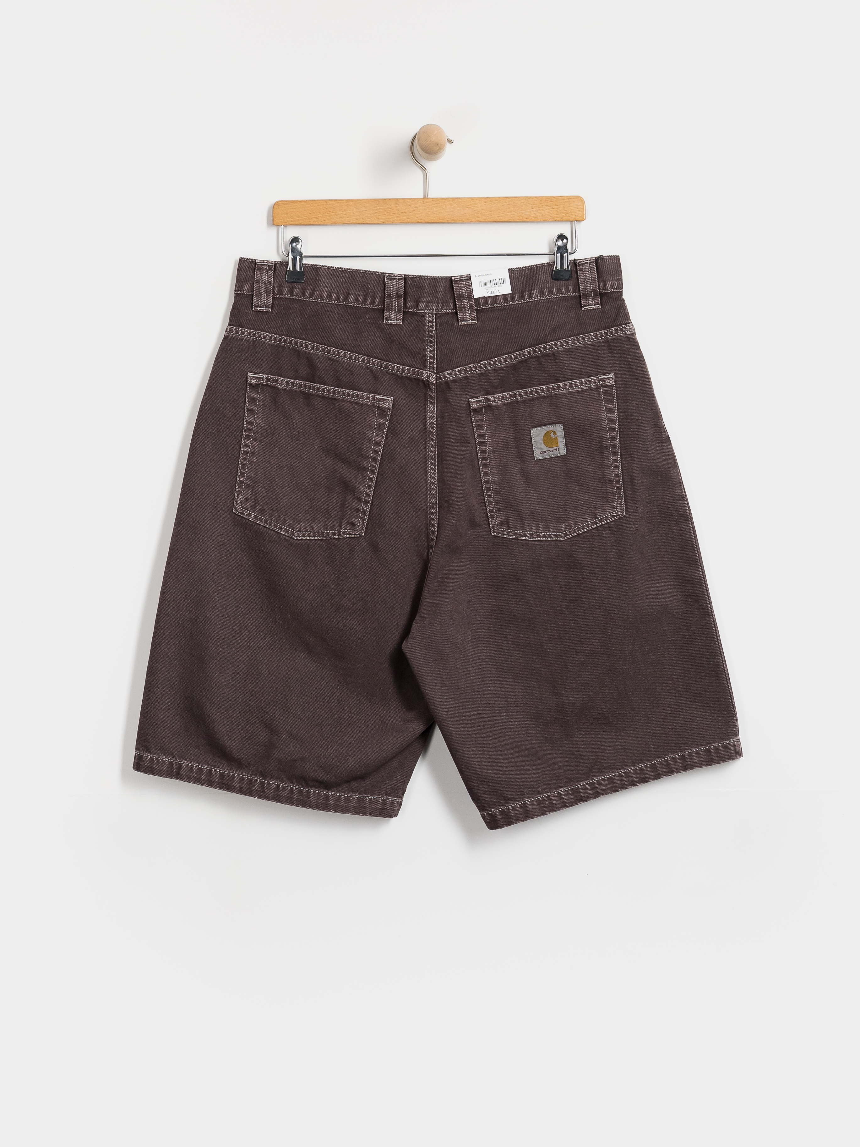 Carhartt WIP Brandon Shorts - brown (shale)