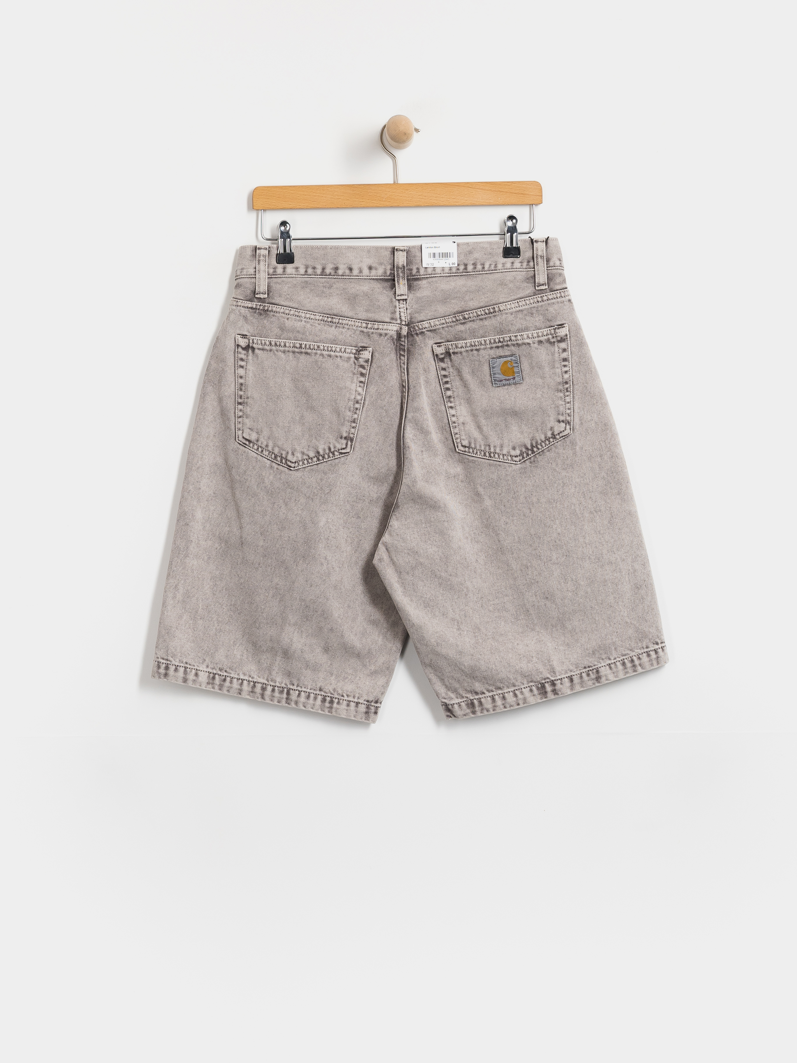 Carhartt WIP Landon Shorts (shale chalk wash)