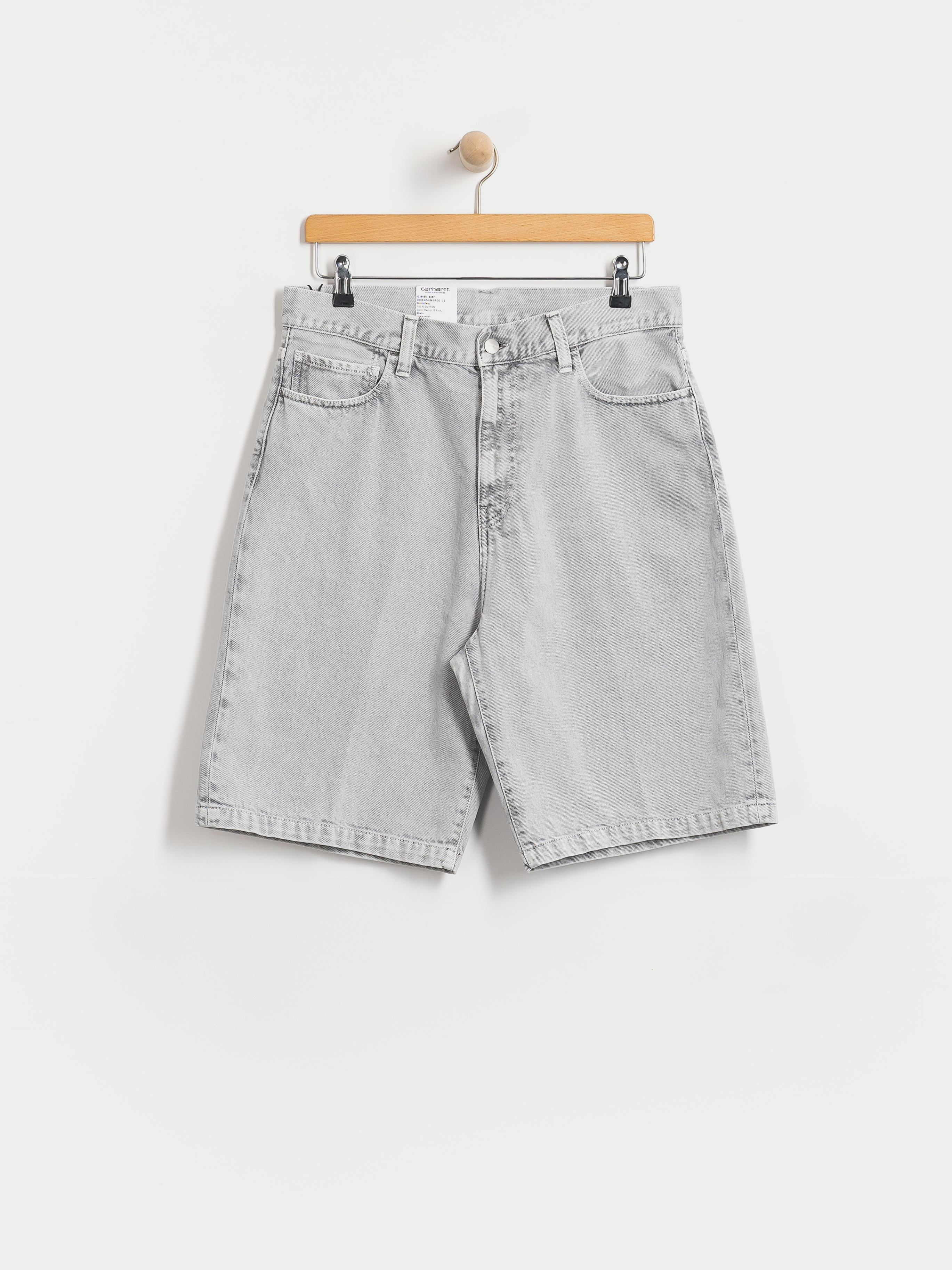 Carhartt WIP Landon Shorts (black chalk wash)