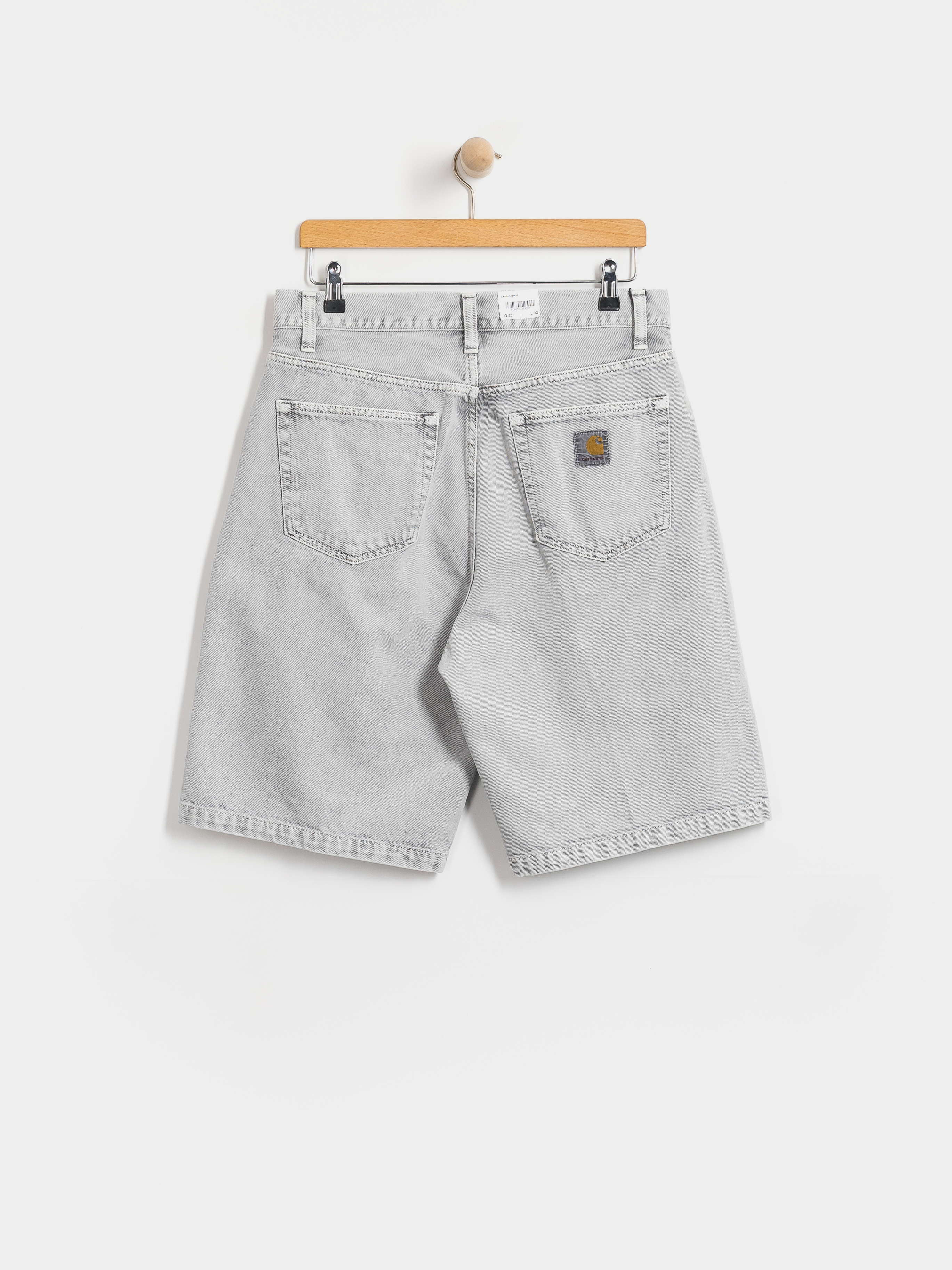 Carhartt WIP Landon Shorts (black chalk wash)