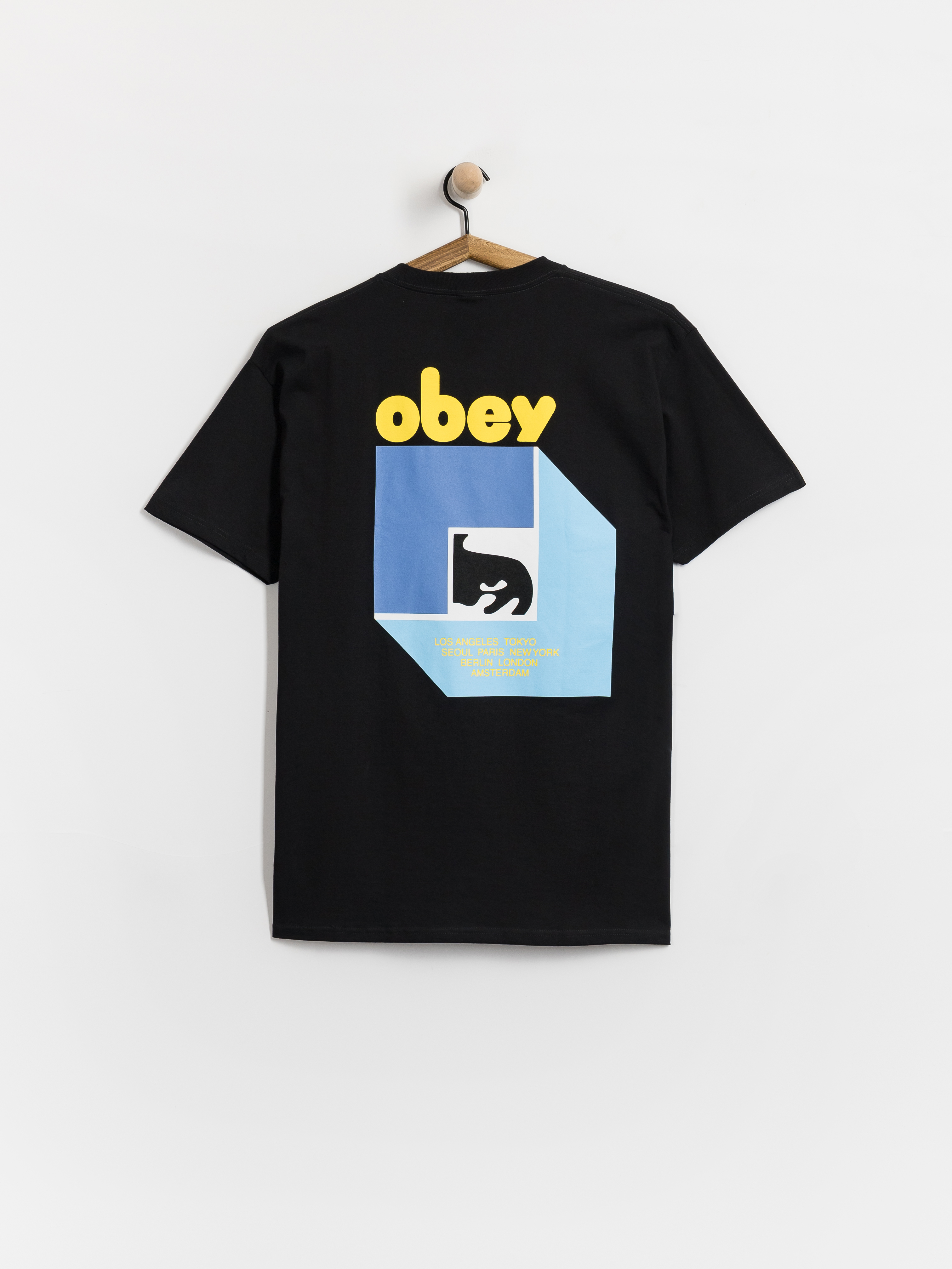 OBEY Peep Hole T-Shirt (black)