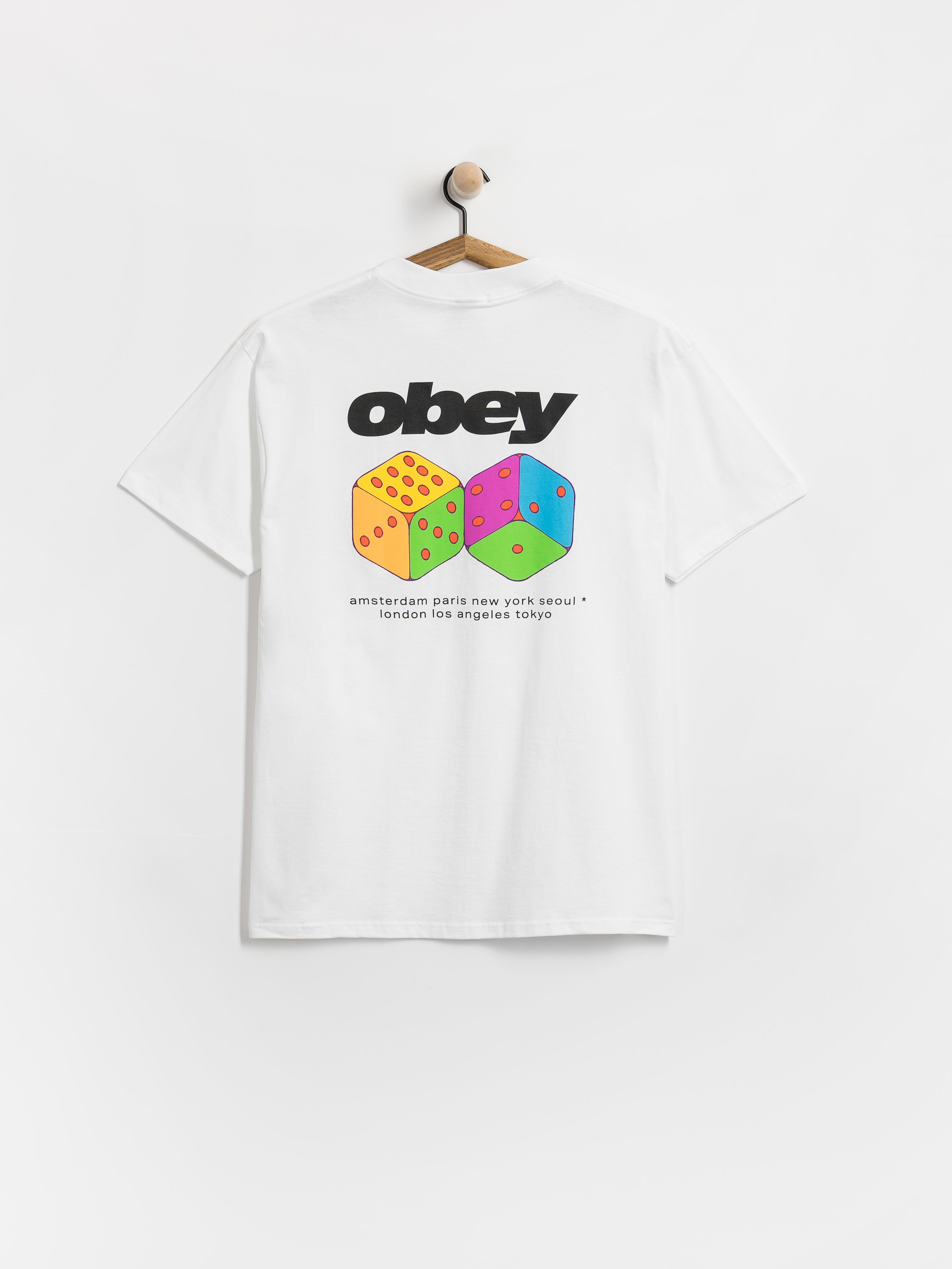 OBEY Dice T-Shirt (white)