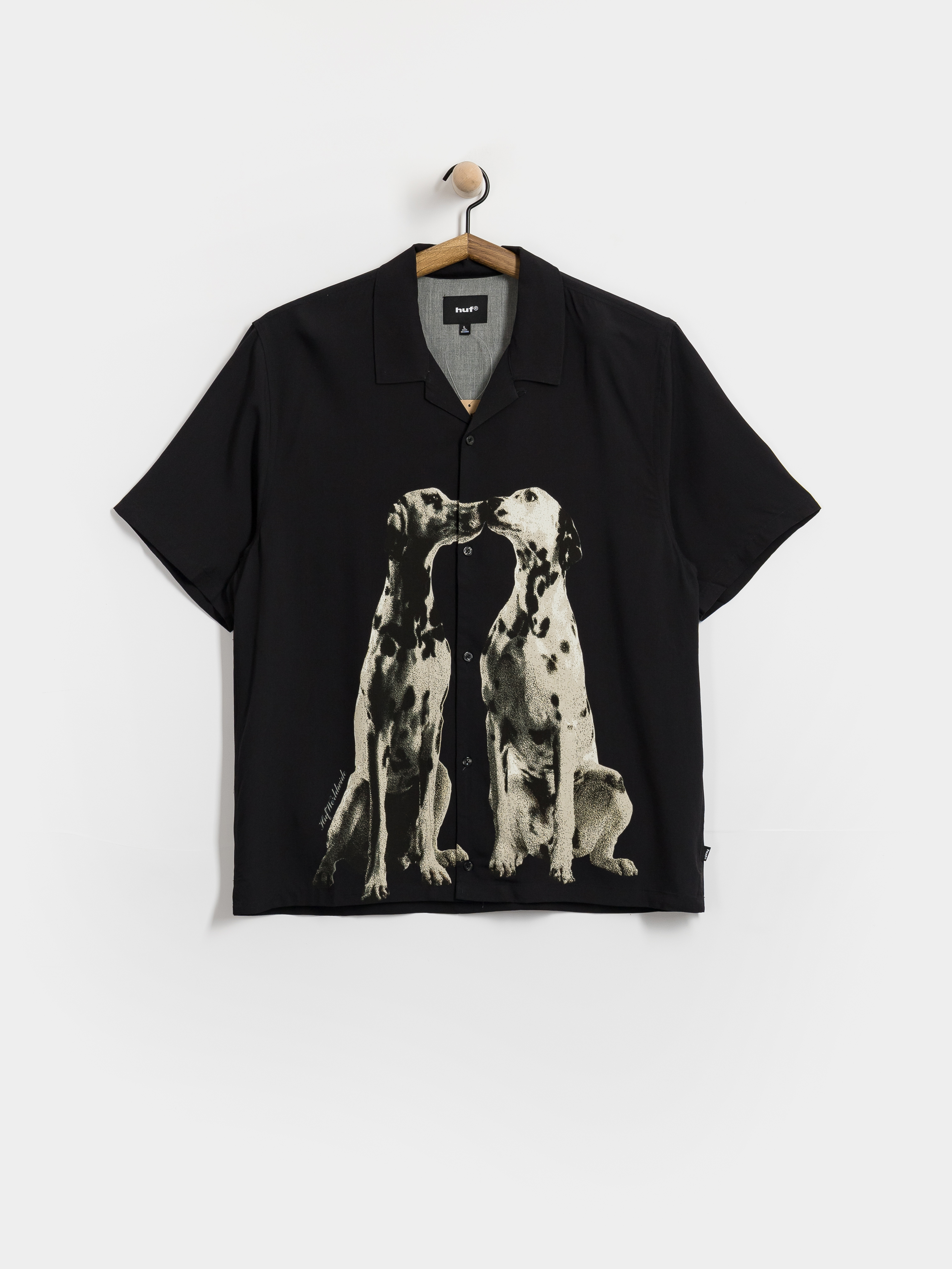 HUF Dogged Resort Hemd (black)