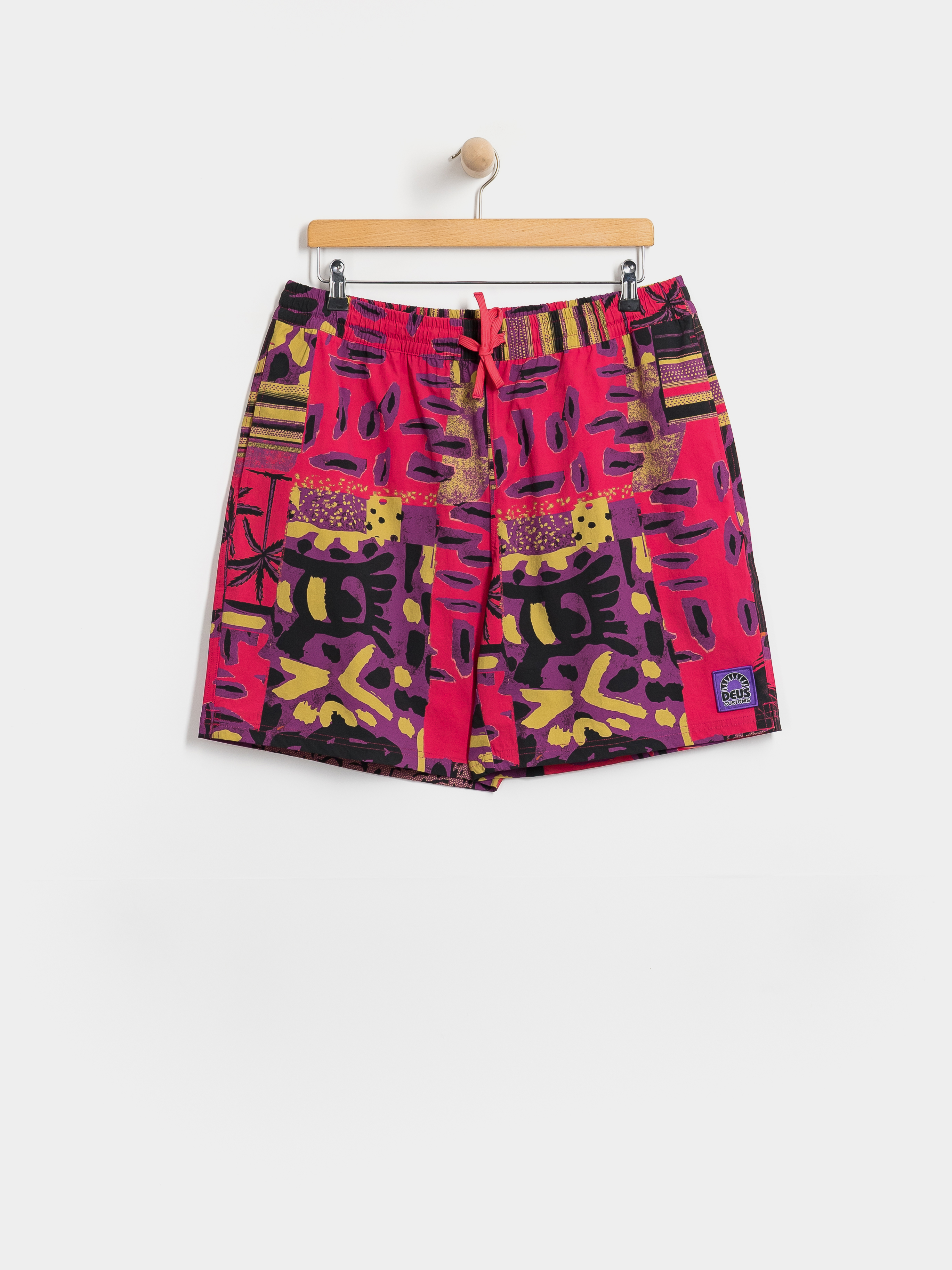 Deus Ex Machina Freamon Swim Shorts (melon red)