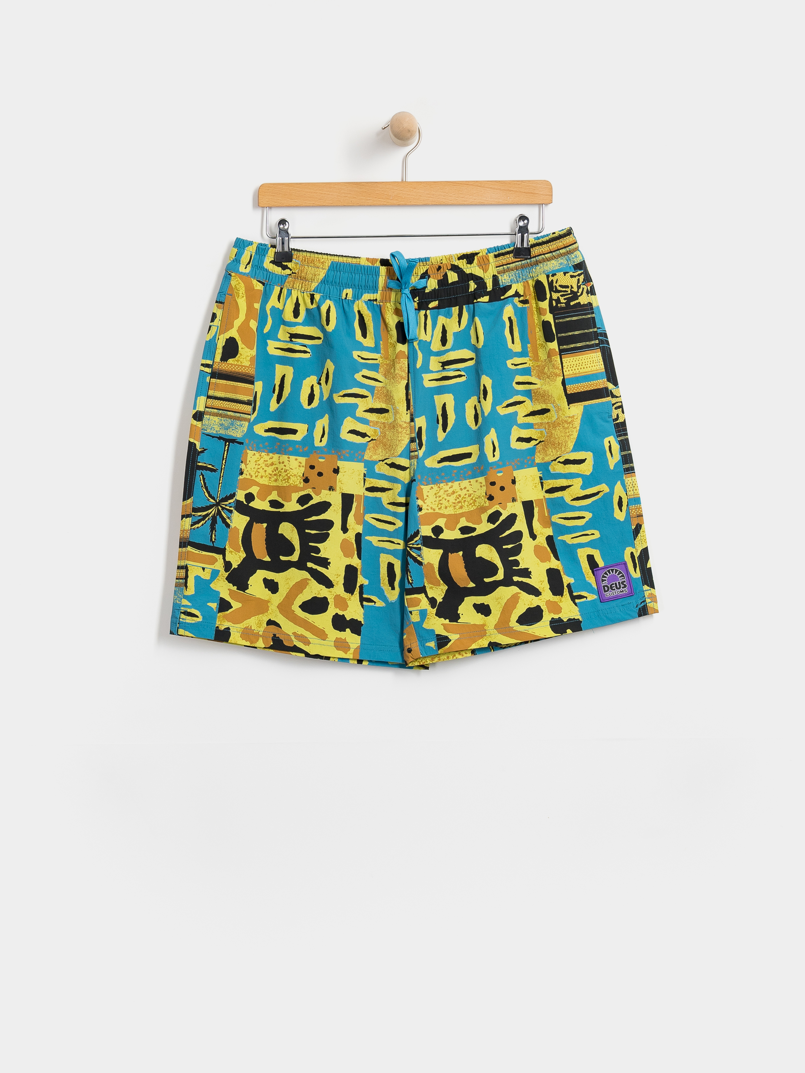 Deus Ex Machina Freamon Swim Shorts (yellow)