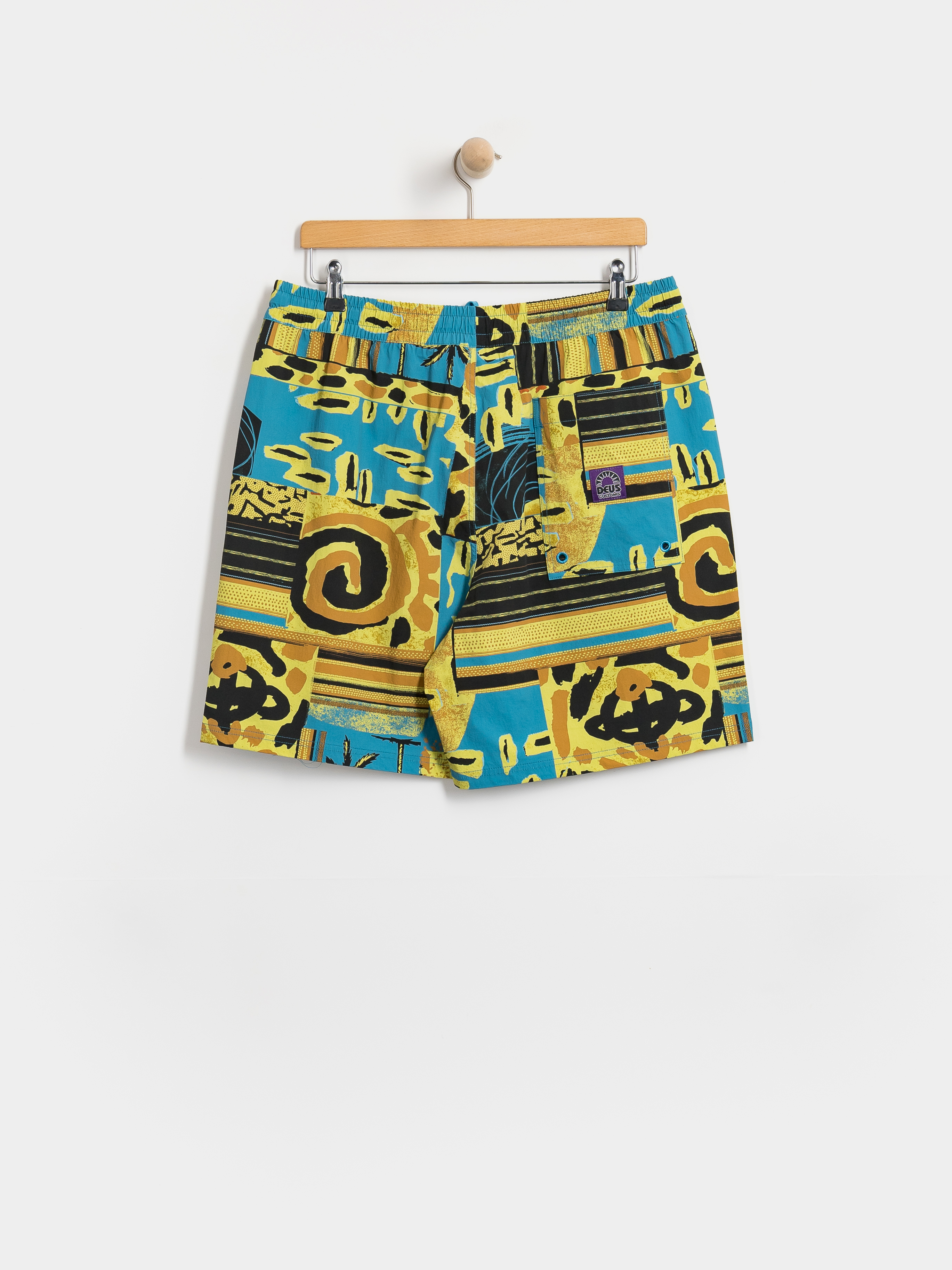 Deus Ex Machina Freamon Swim Shorts (yellow)