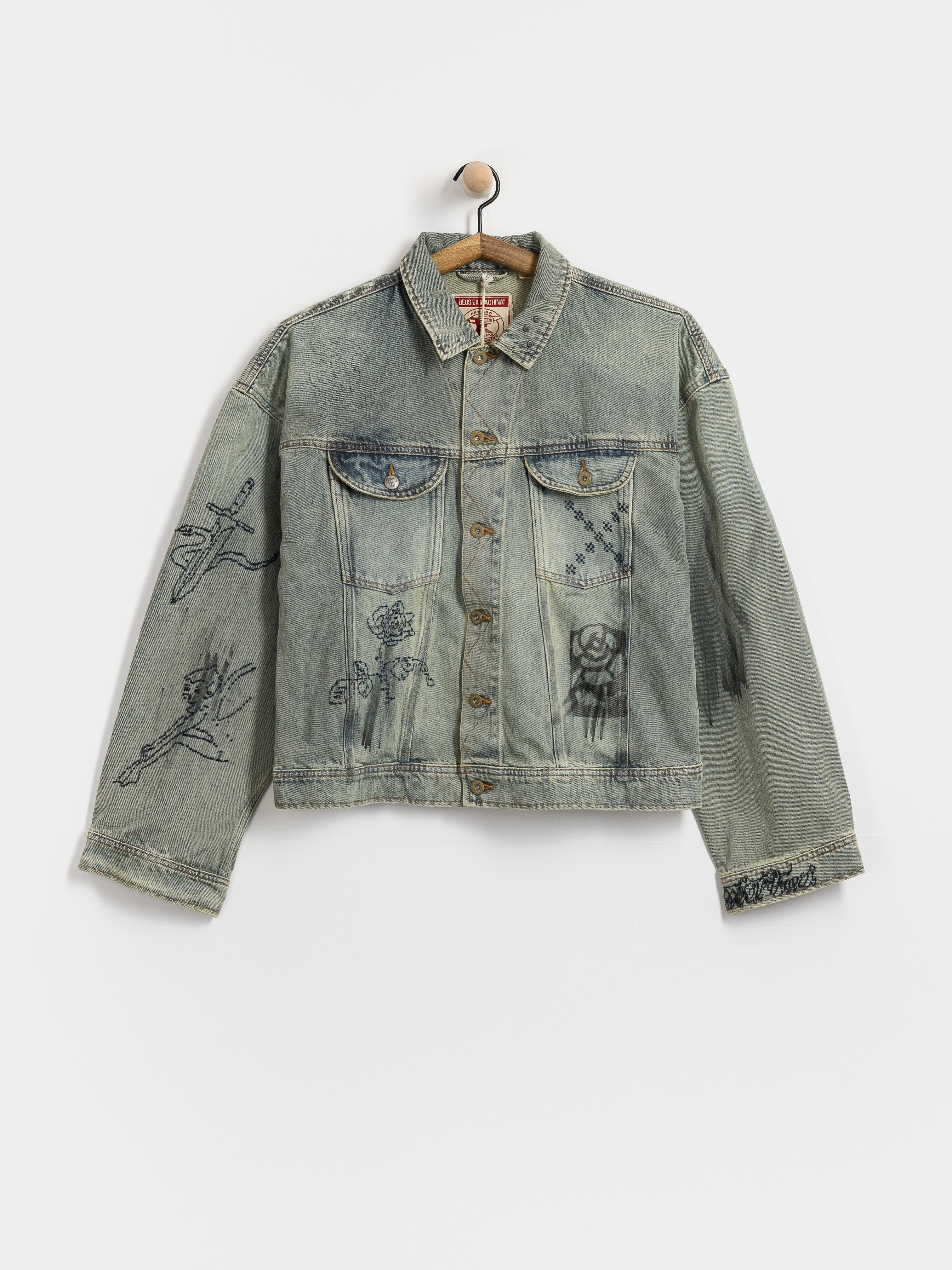 Deus Ex Machina Mephistopheles Jacke (vintage indigo)