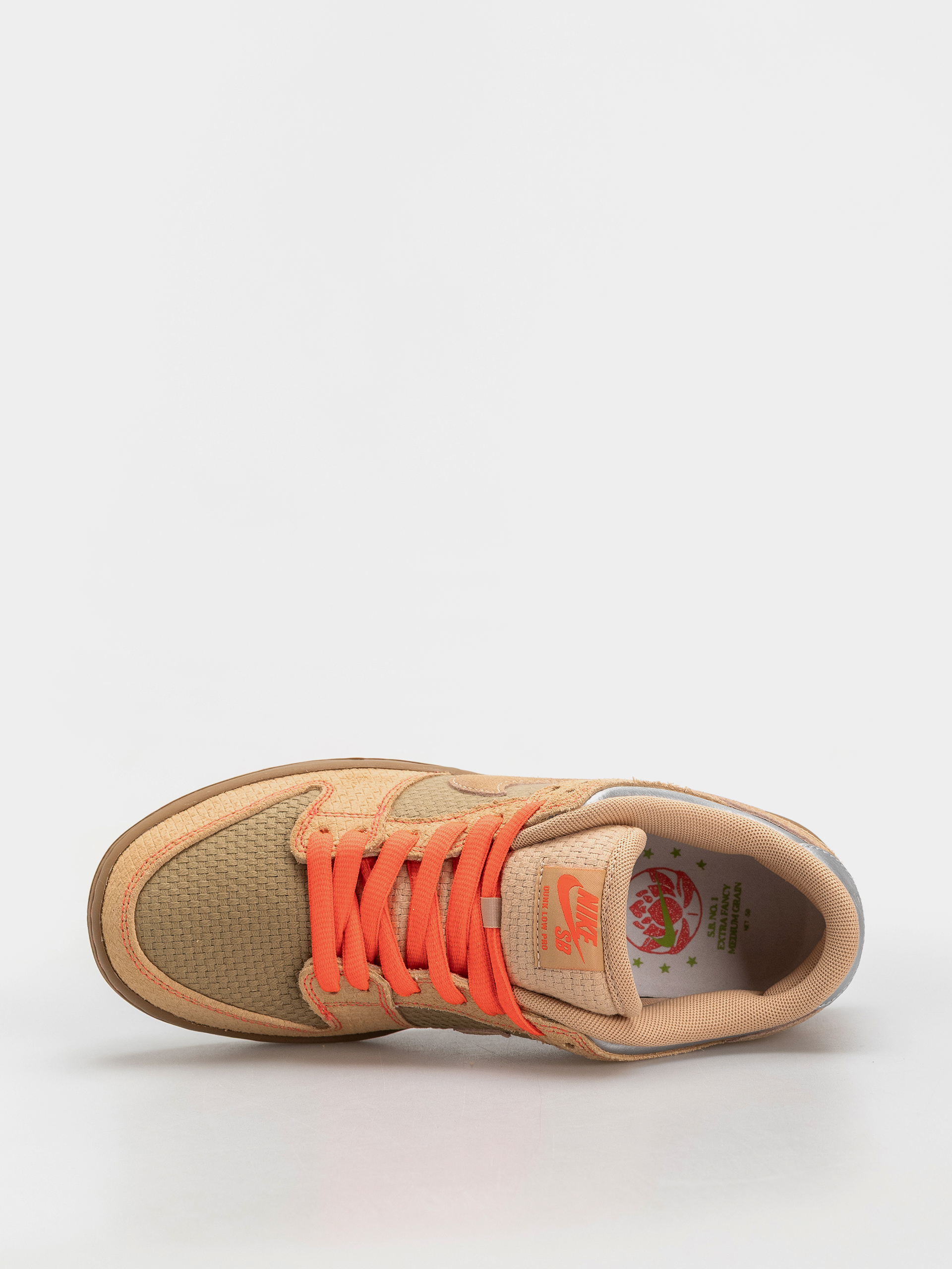 Nike SB Shoes Dunk Low Pro - beige (canvas/vachetta tan/parachute