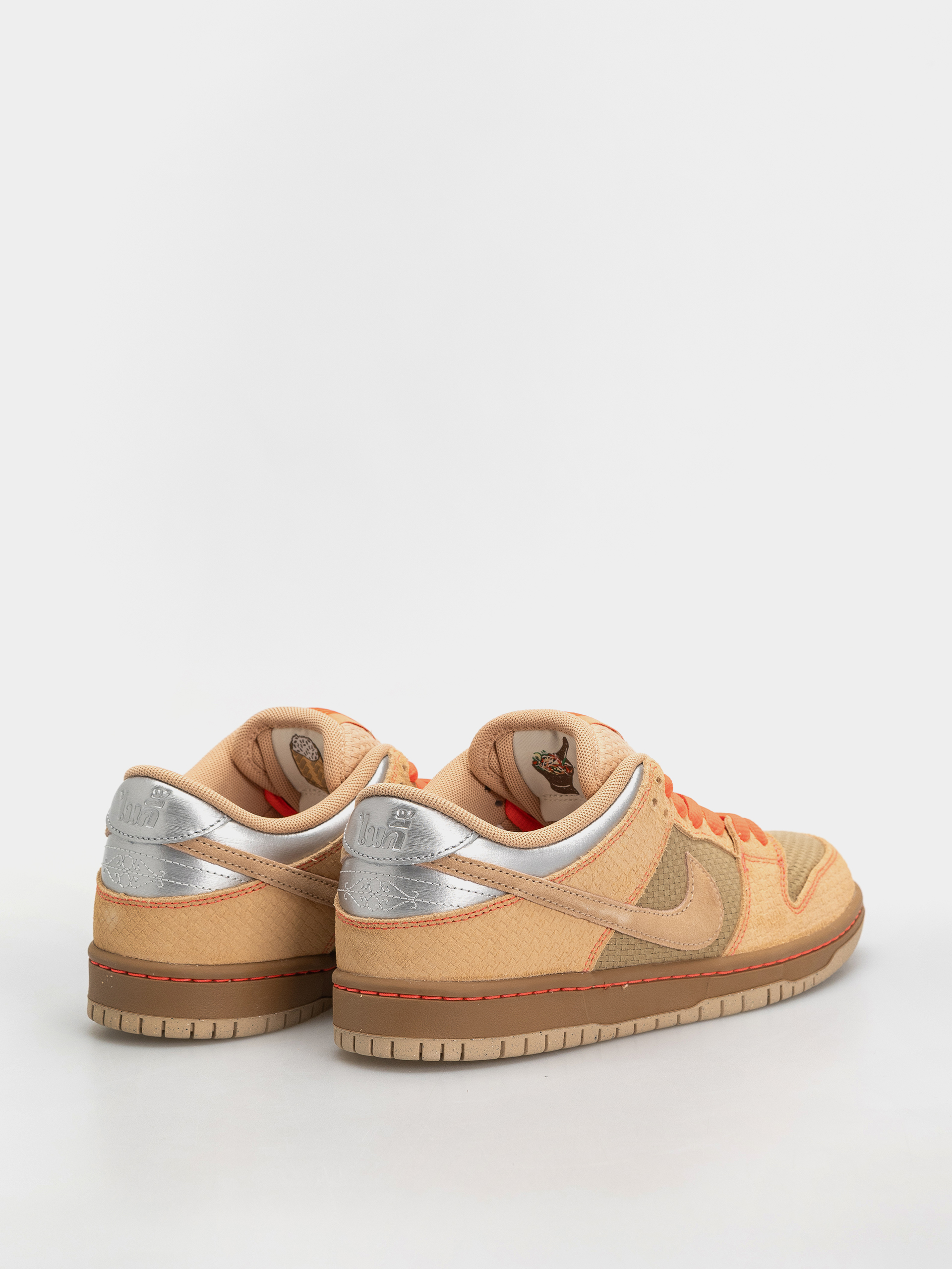 靴 NIKE SB DUNK LOW PRO Canvas Vachetta Nike SB Shoes Dunk Low Pro - beige (canvas/vachetta tan/parachute