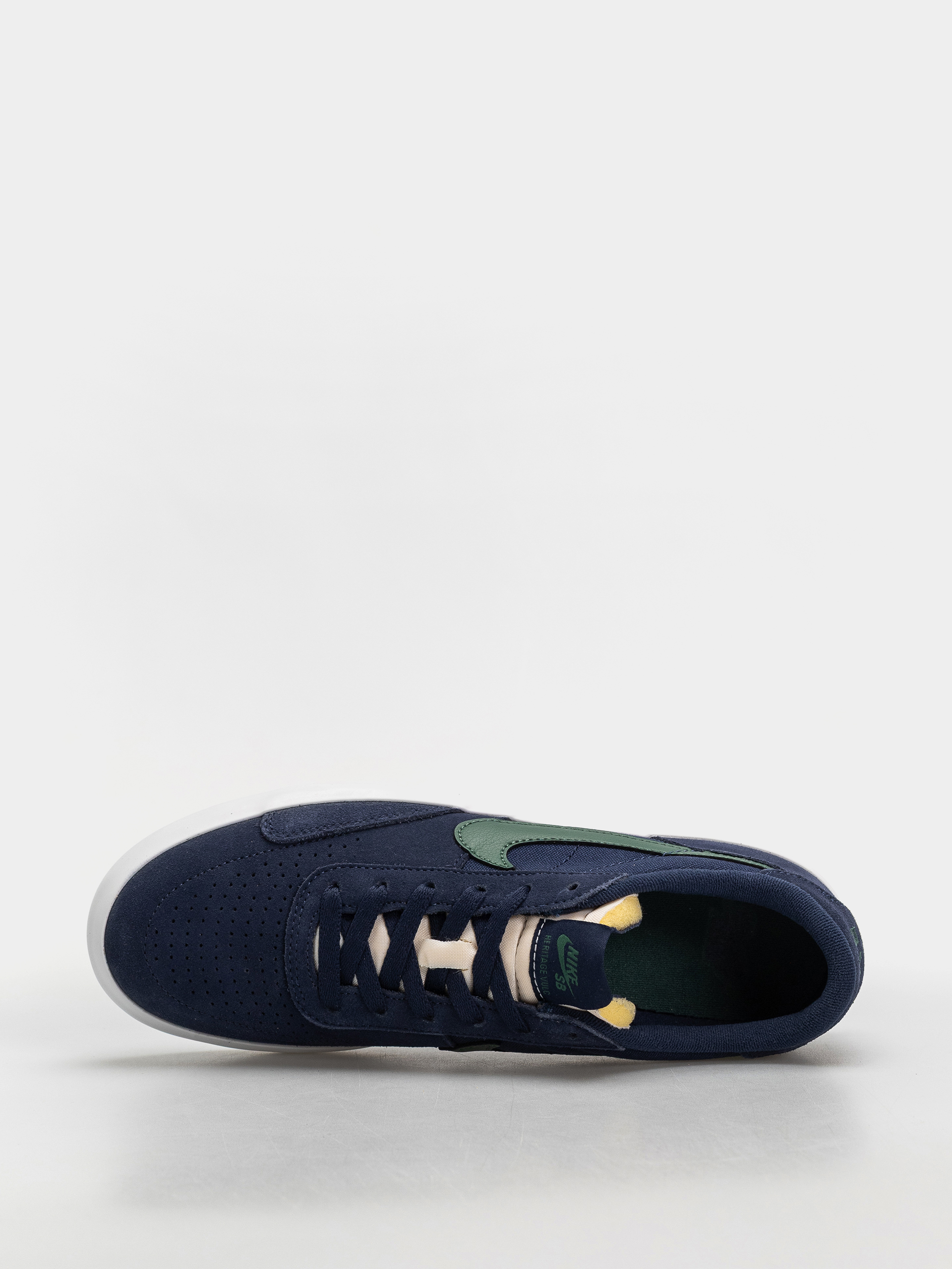 Nike SB Heritage Vulc Schuhe (midnight navy/noble green midnight navy)