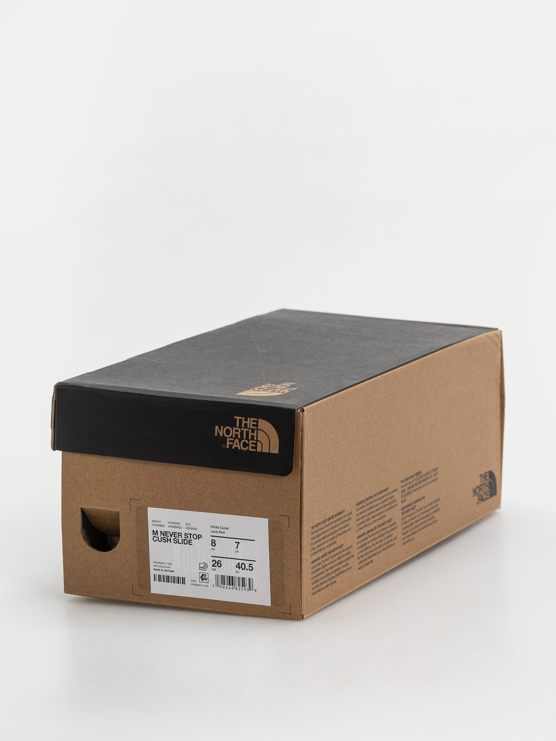 The North Face Never Stop Cush Flip-flops (white dune/lava)