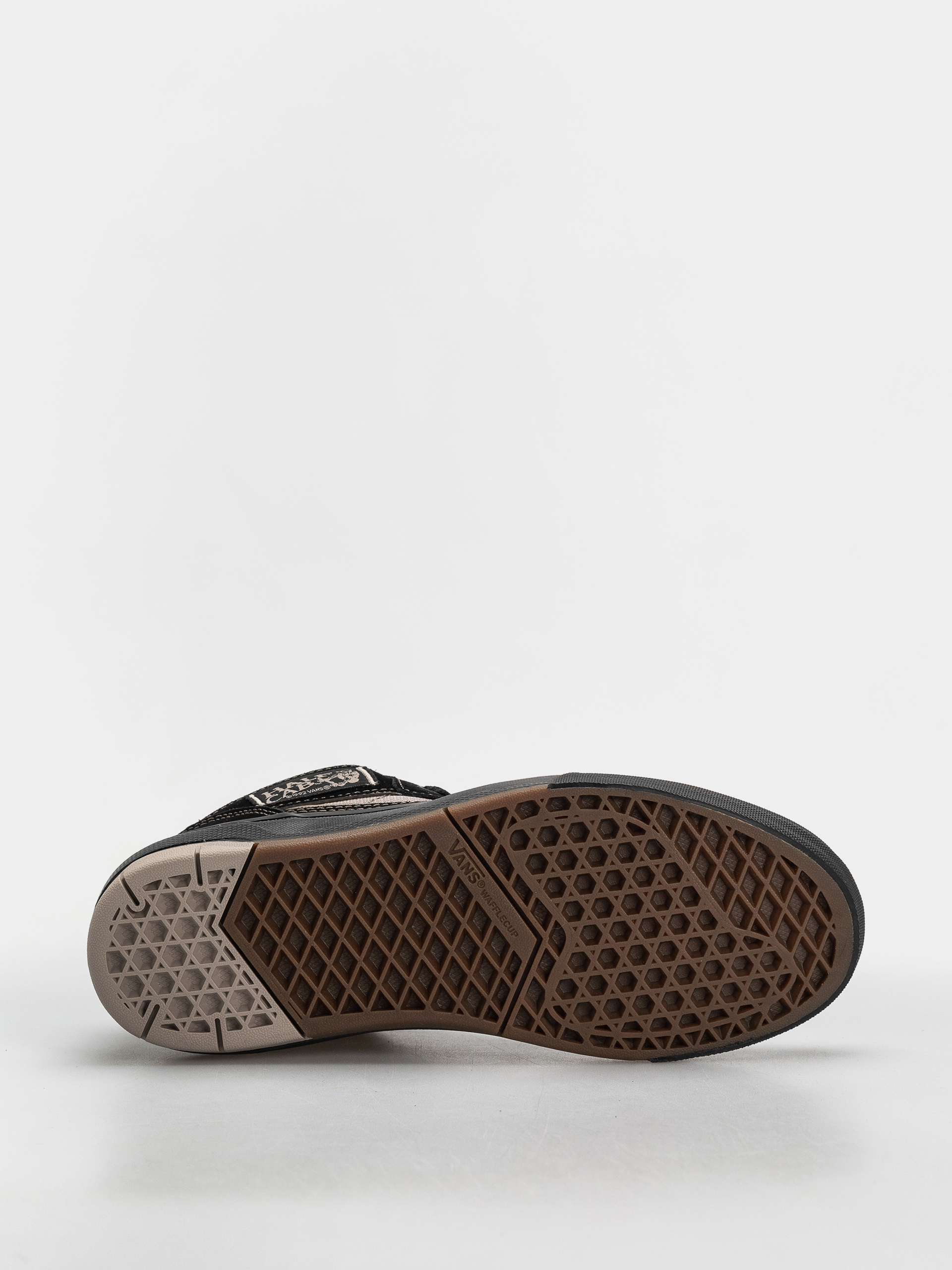 Vans Skate Half Cab Wafflecup Shoes (black/peyote)