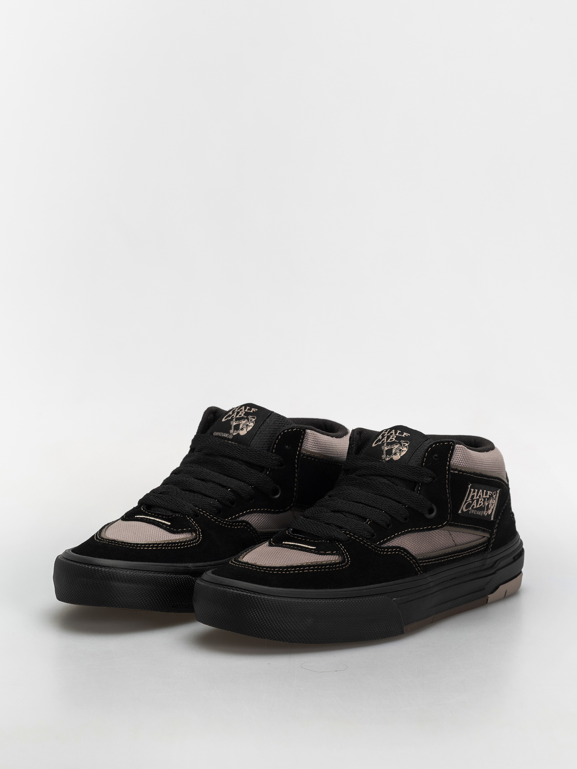 Vans Skate Half Cab Wafflecup Shoes (black/peyote)