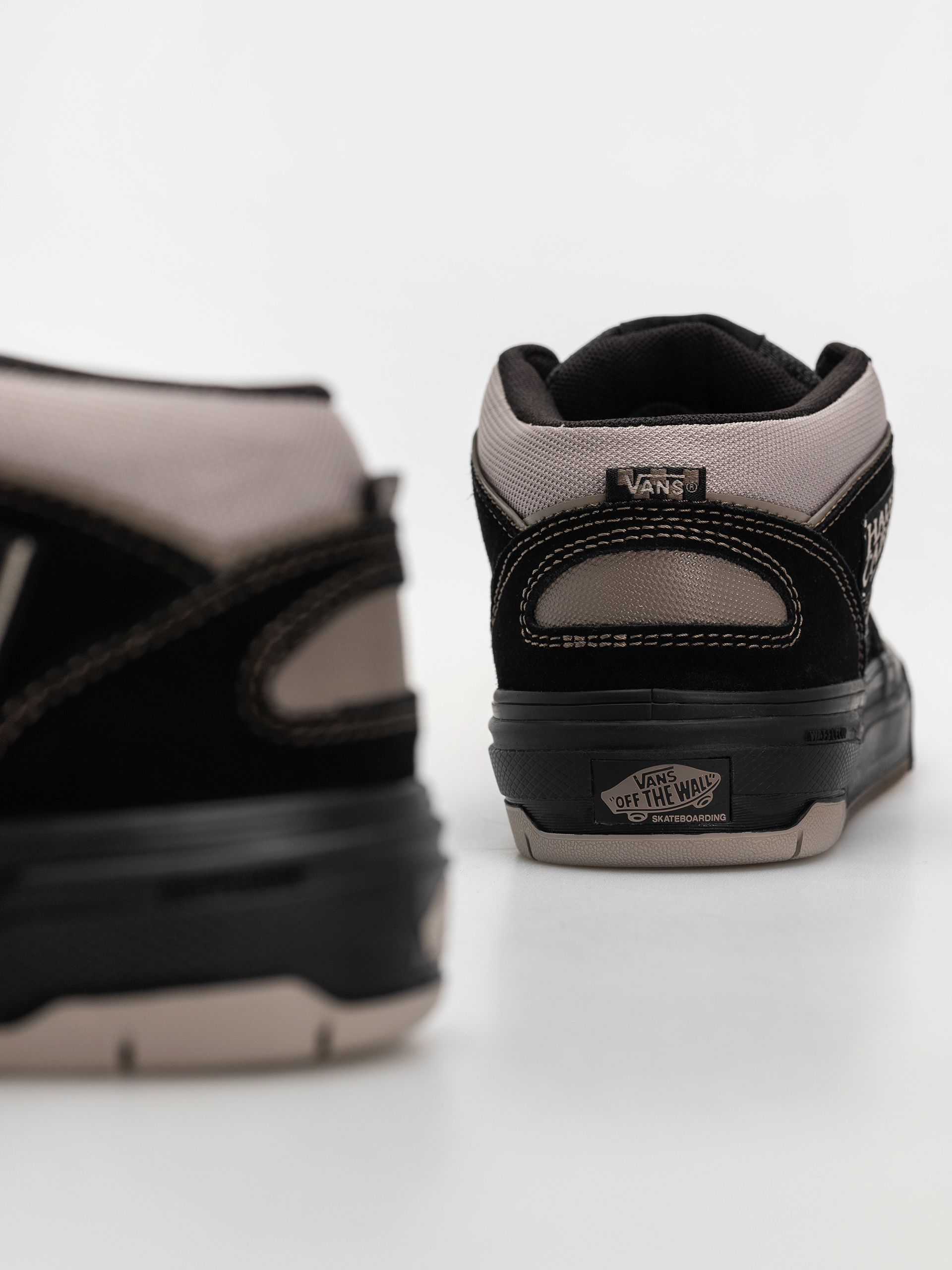 Vans Skate Half Cab Wafflecup Shoes (black/peyote)