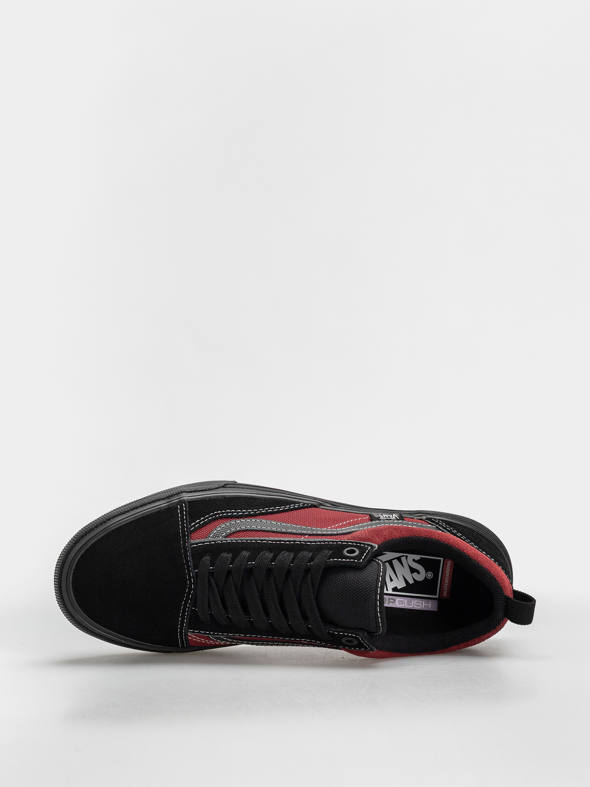 Vans Skate Old Skool Wafflecup Shoes (black/red)