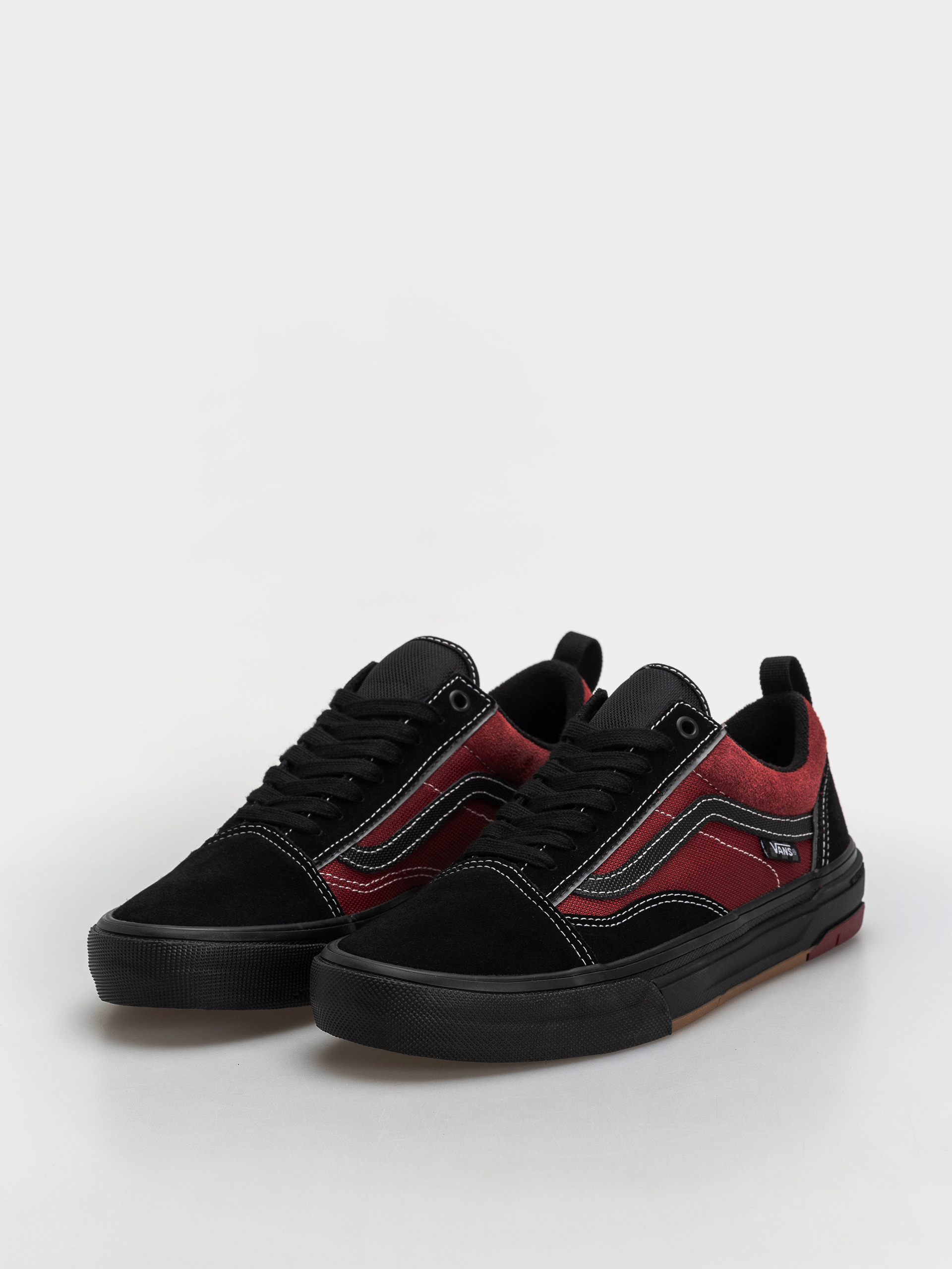 Vans Skate Old Skool Wafflecup Schuhe (black/red)