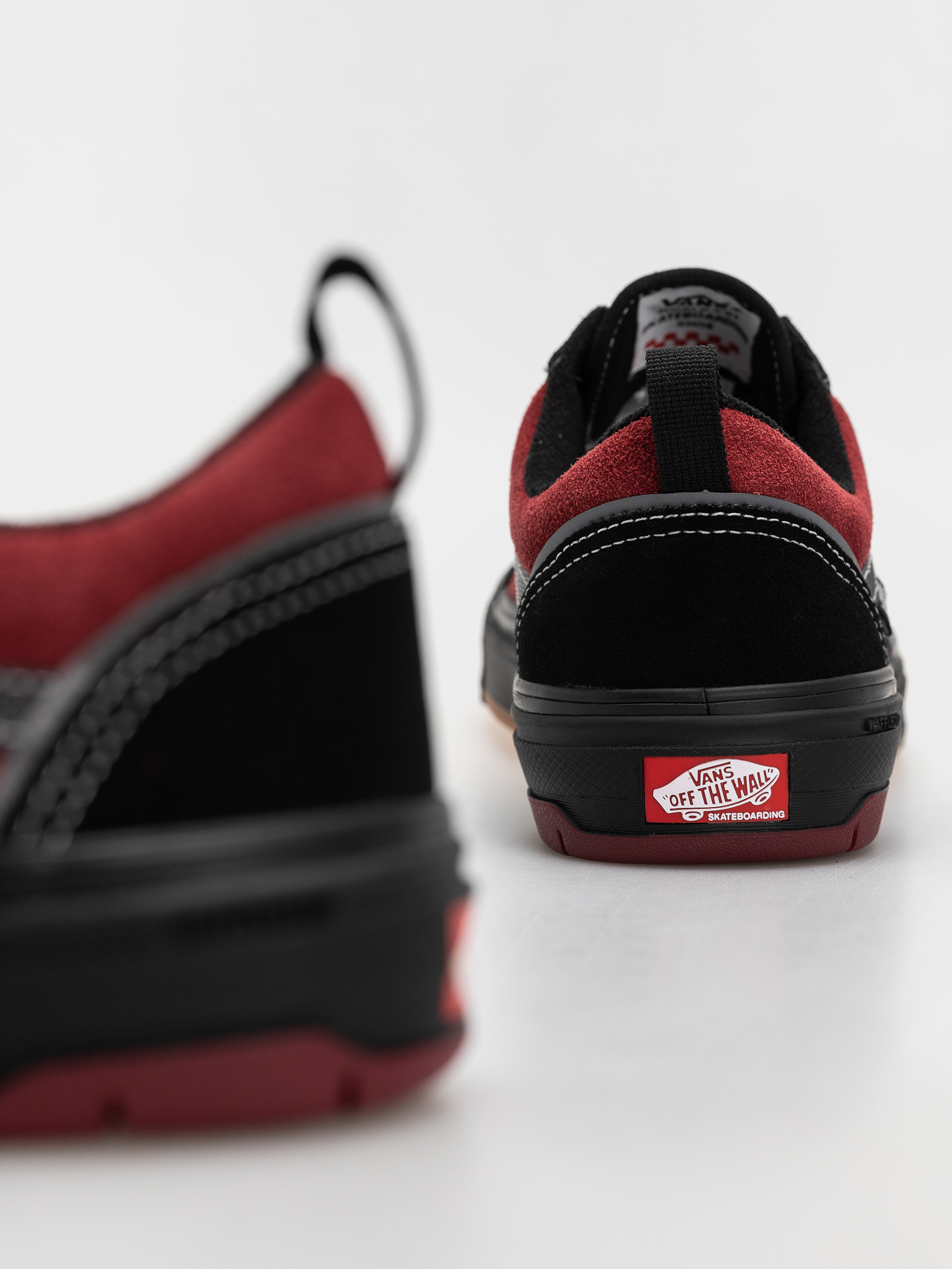 Vans Skate Old Skool Wafflecup Schuhe (black/red)