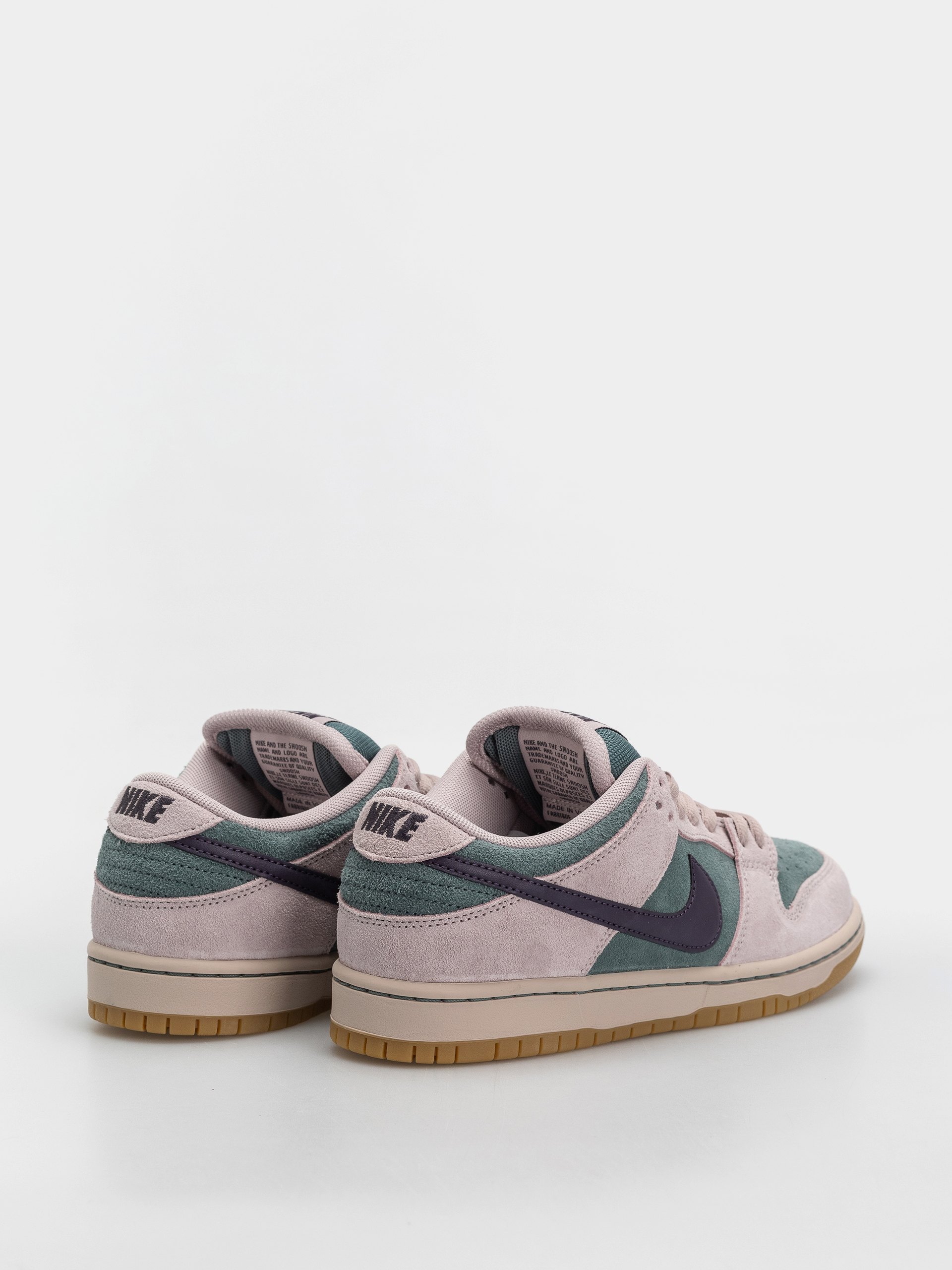 Nike SB Dunk Low Pro Shoes (mineral slate/dark raisin/particle rose)