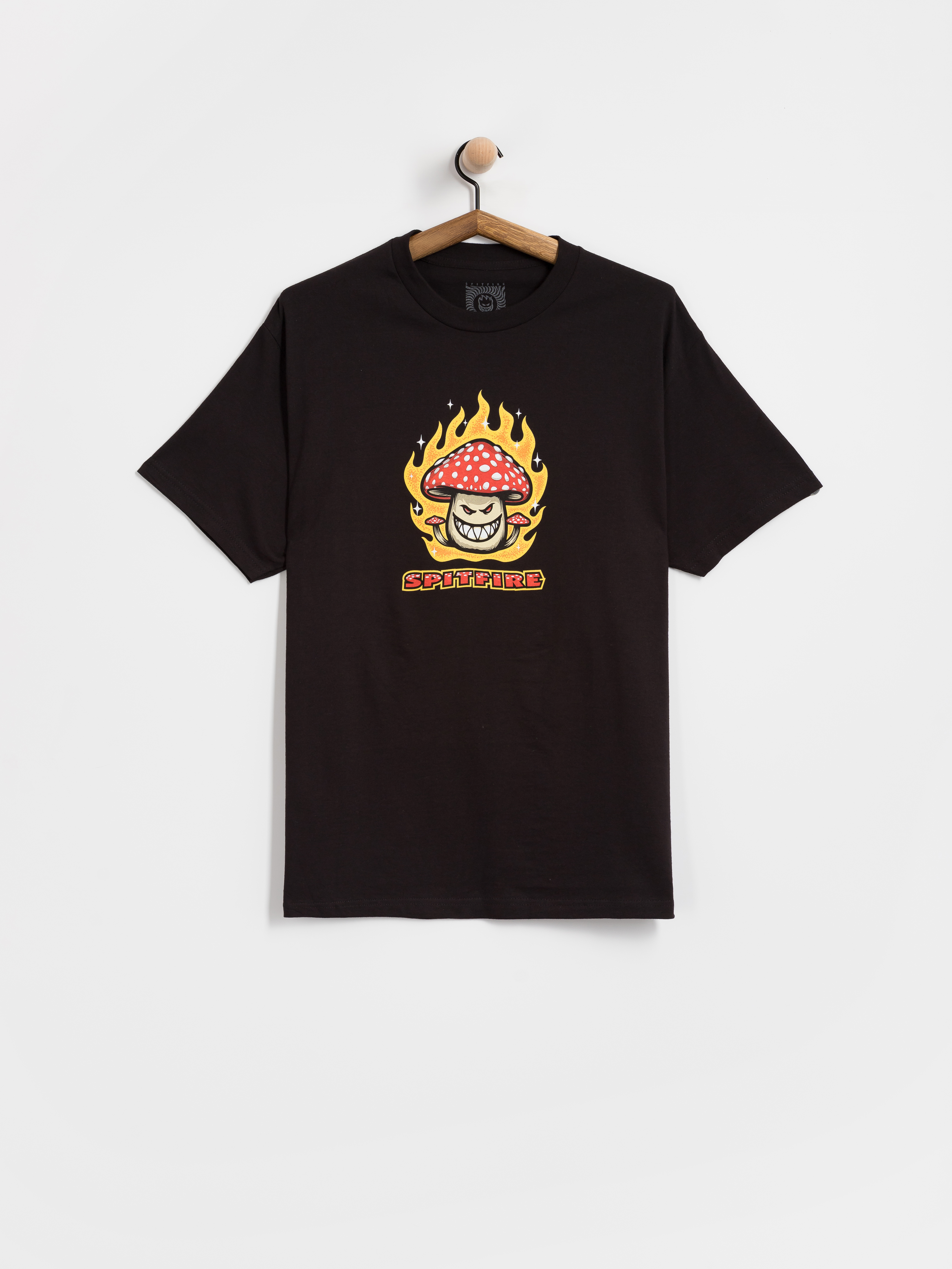 Spitfire Mushroom Bighead T-shirt (black)