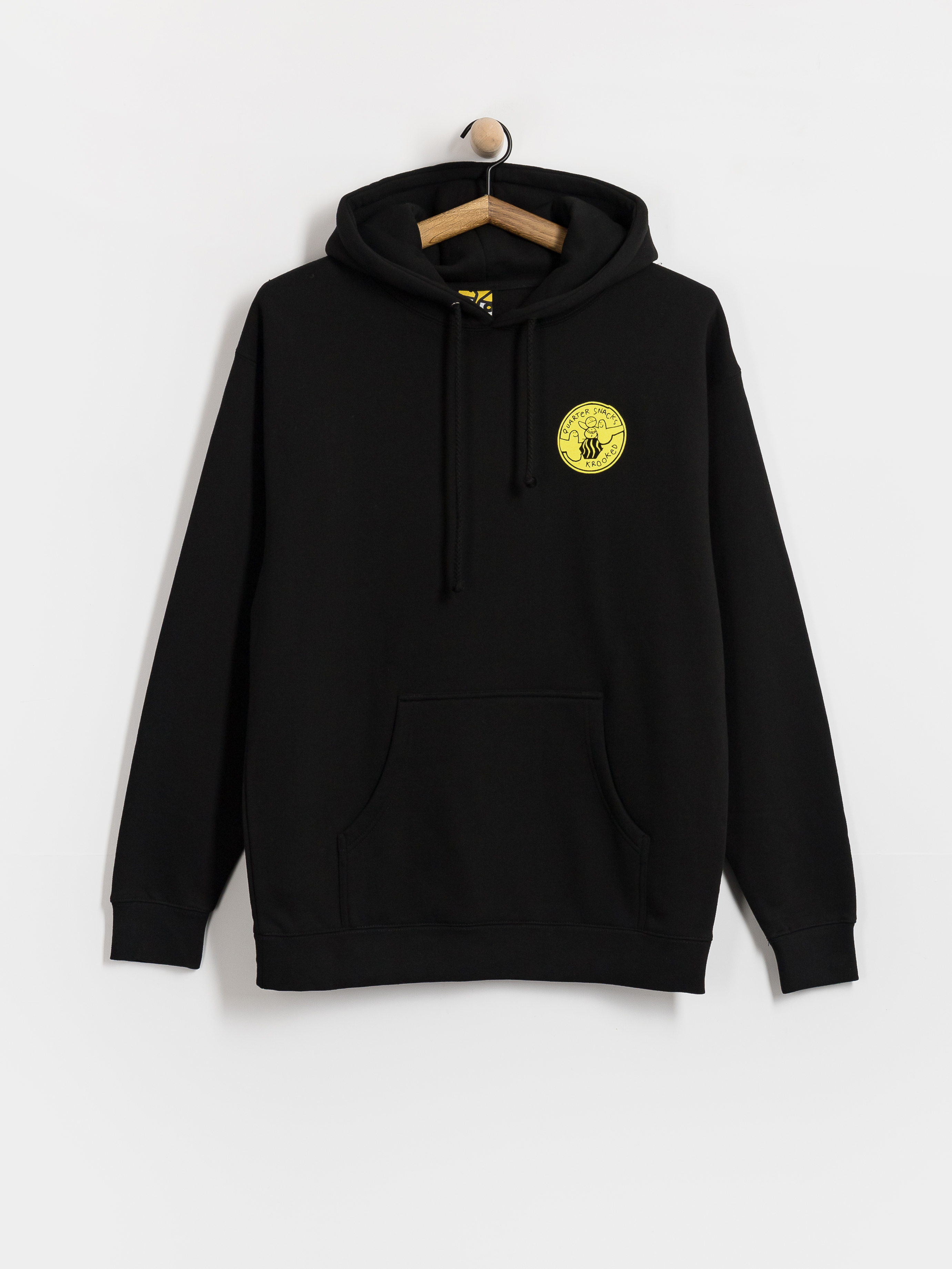 Krooked X Quarter Snacks Snackman Sweatshirt (black)