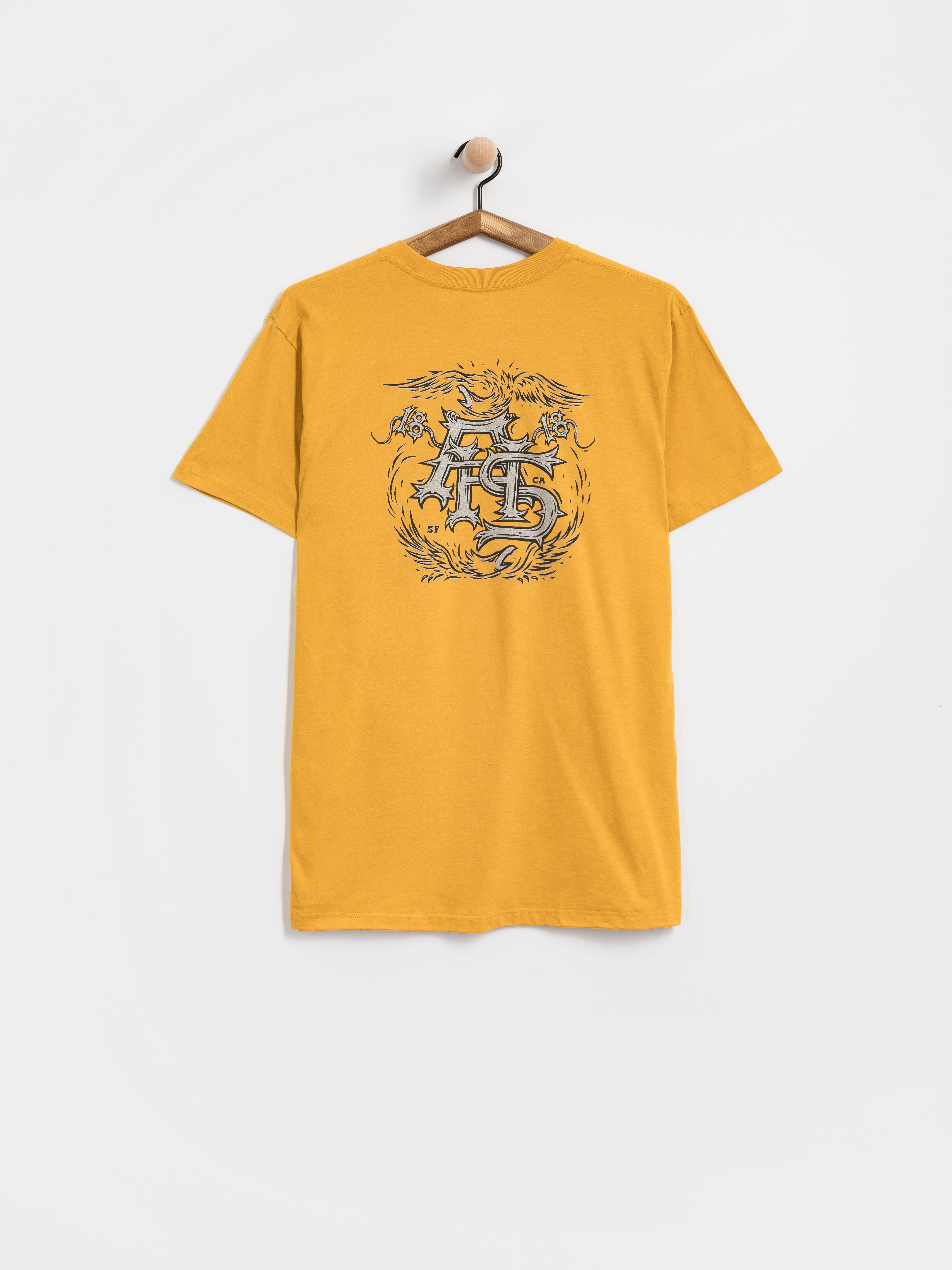 Antihero Customs T-shirt (heather mustard)