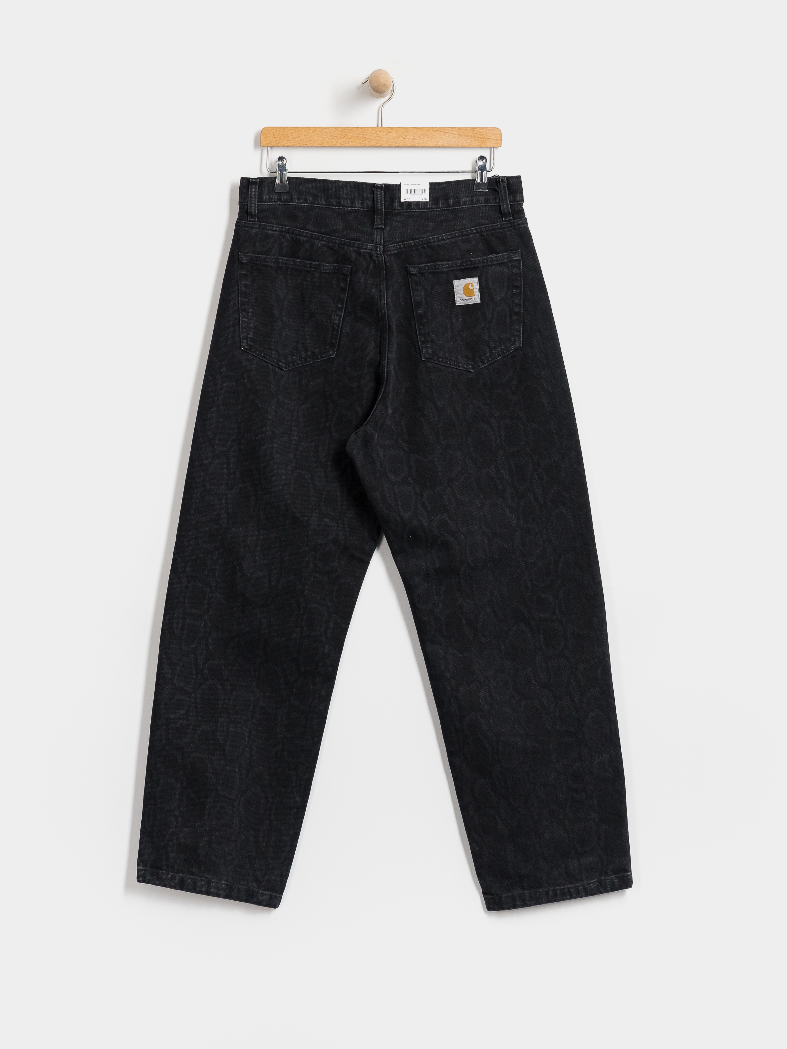 Carhartt WIP Snake Landon Pants - black (snake camo/black)