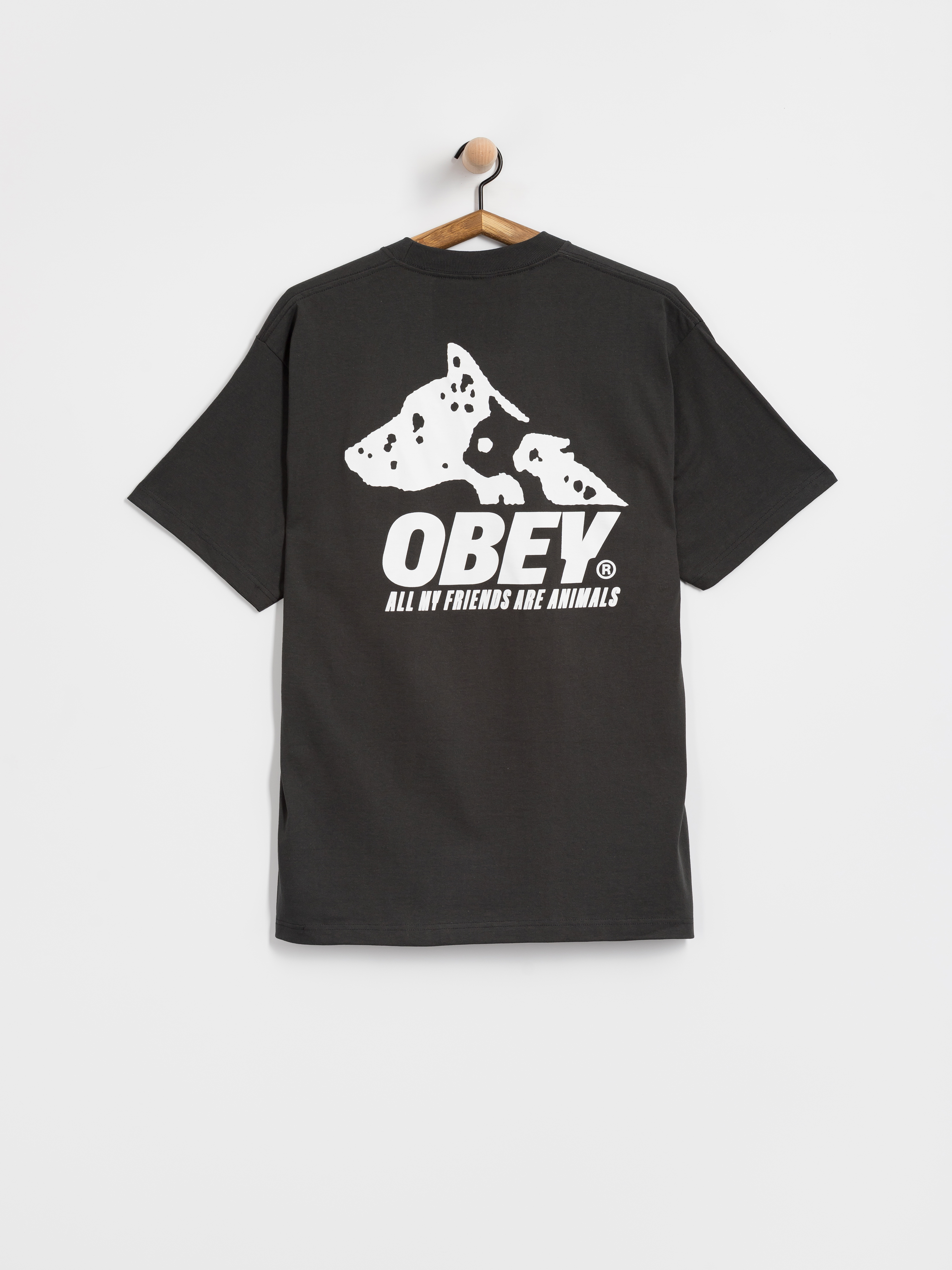 OBEY Animals T-Shirt (vintage black)