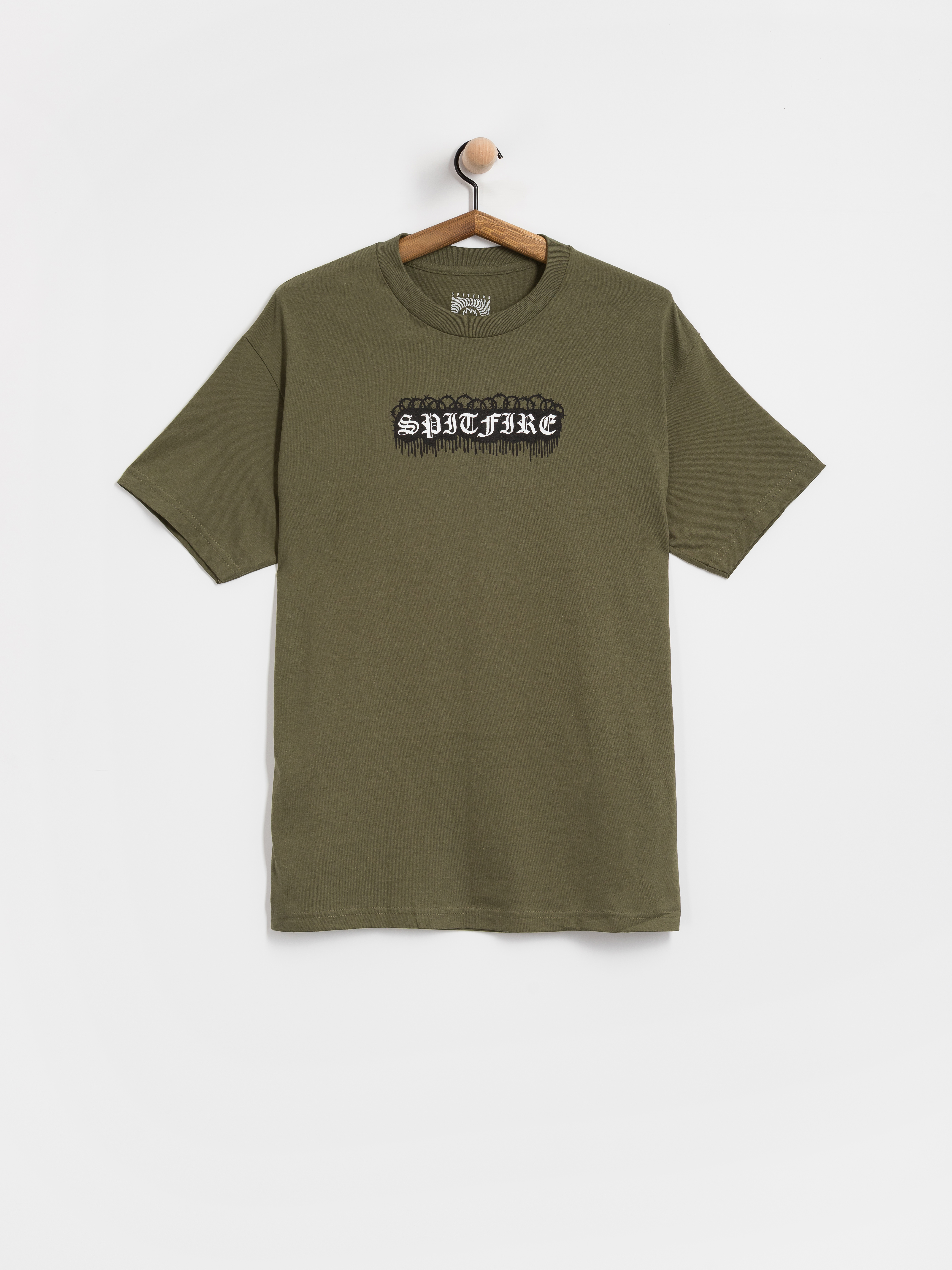 Spitfire Old E Barbed T-Shirt (military green)