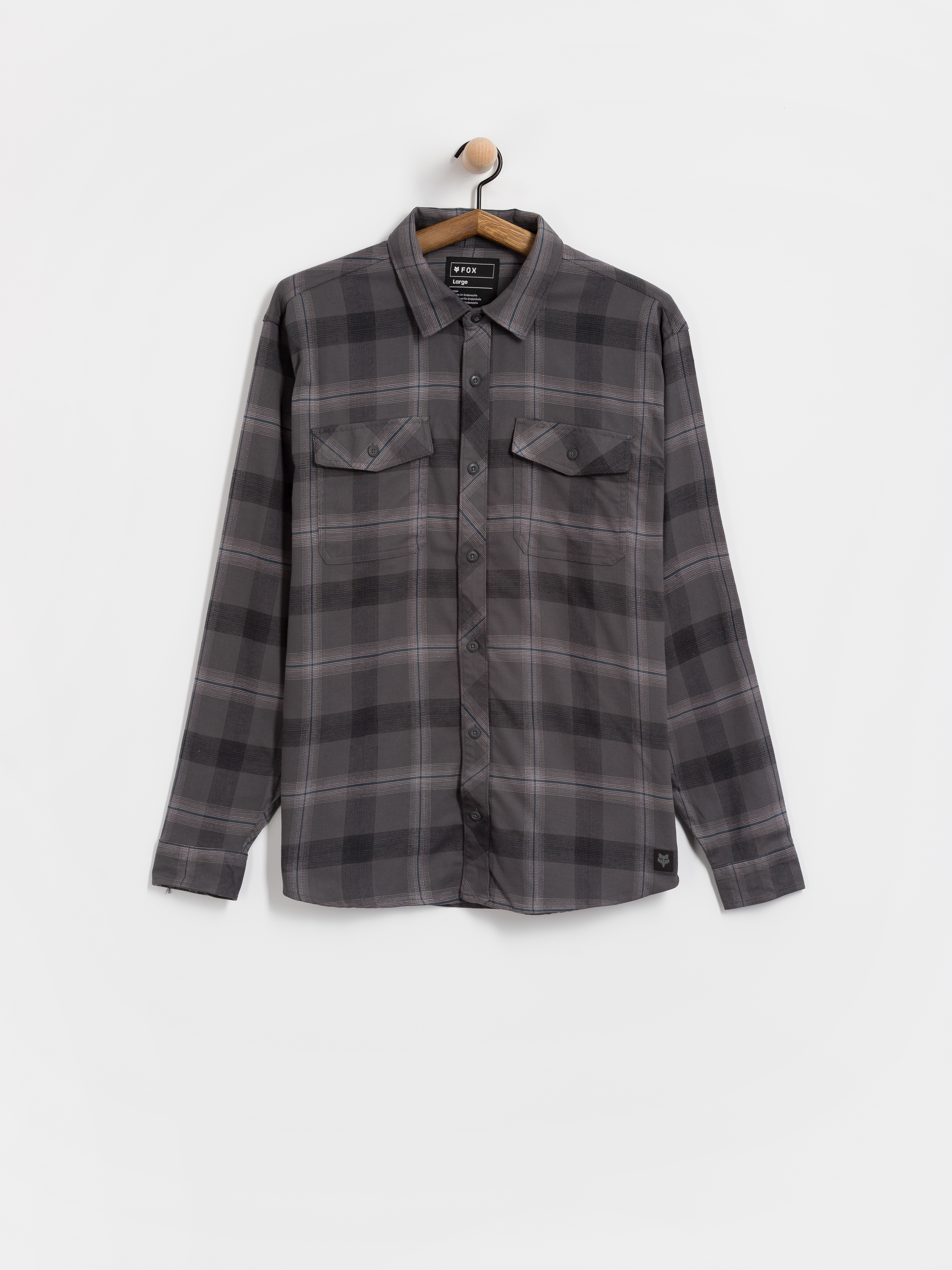 Fox Survivalist Core Flannel Hemd (dark shadow)