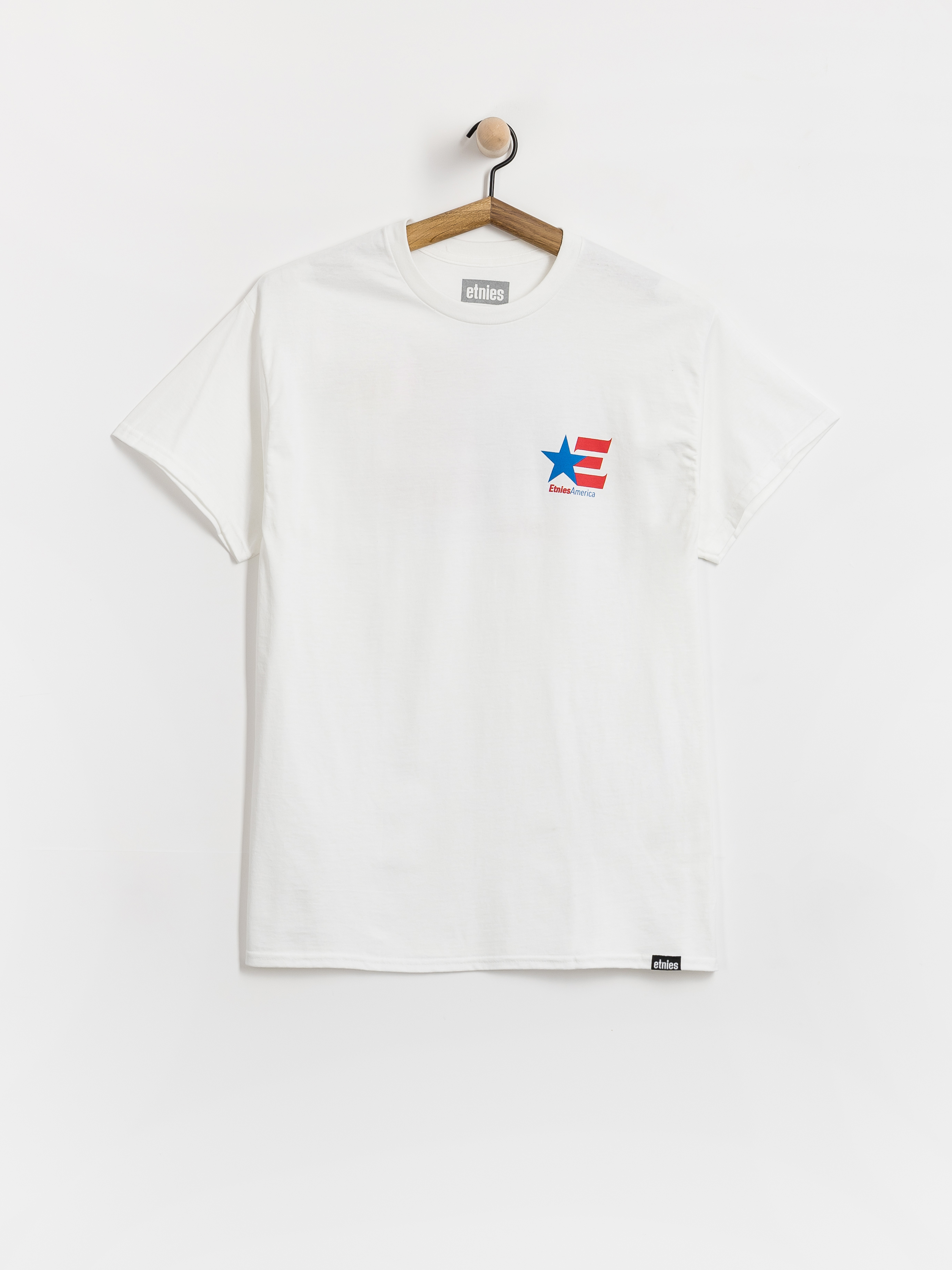 Etnies America T-Shirt (white/blue/red)