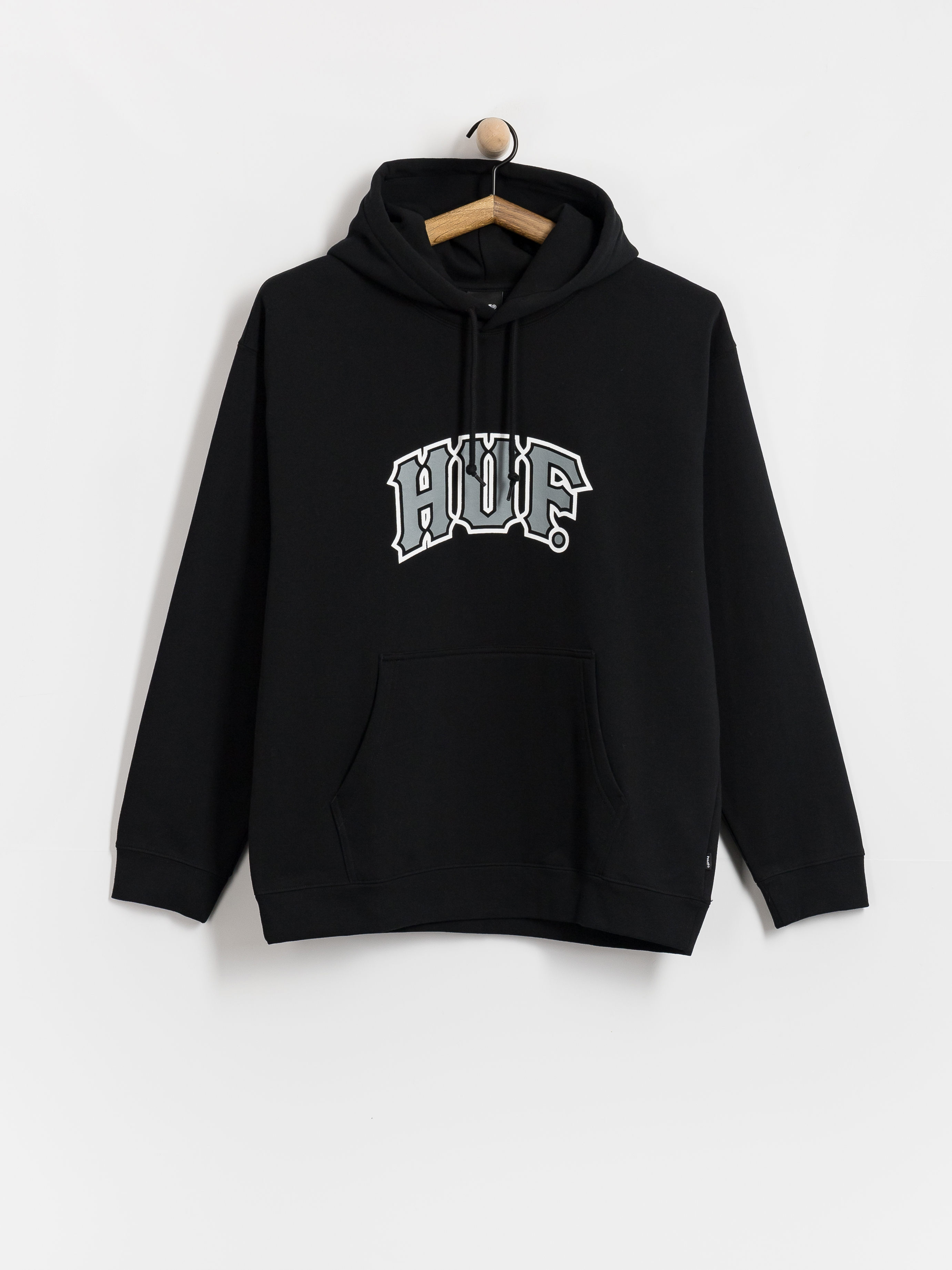 HUF Tesseract Triple Triangle HD Hoodie - black (black)