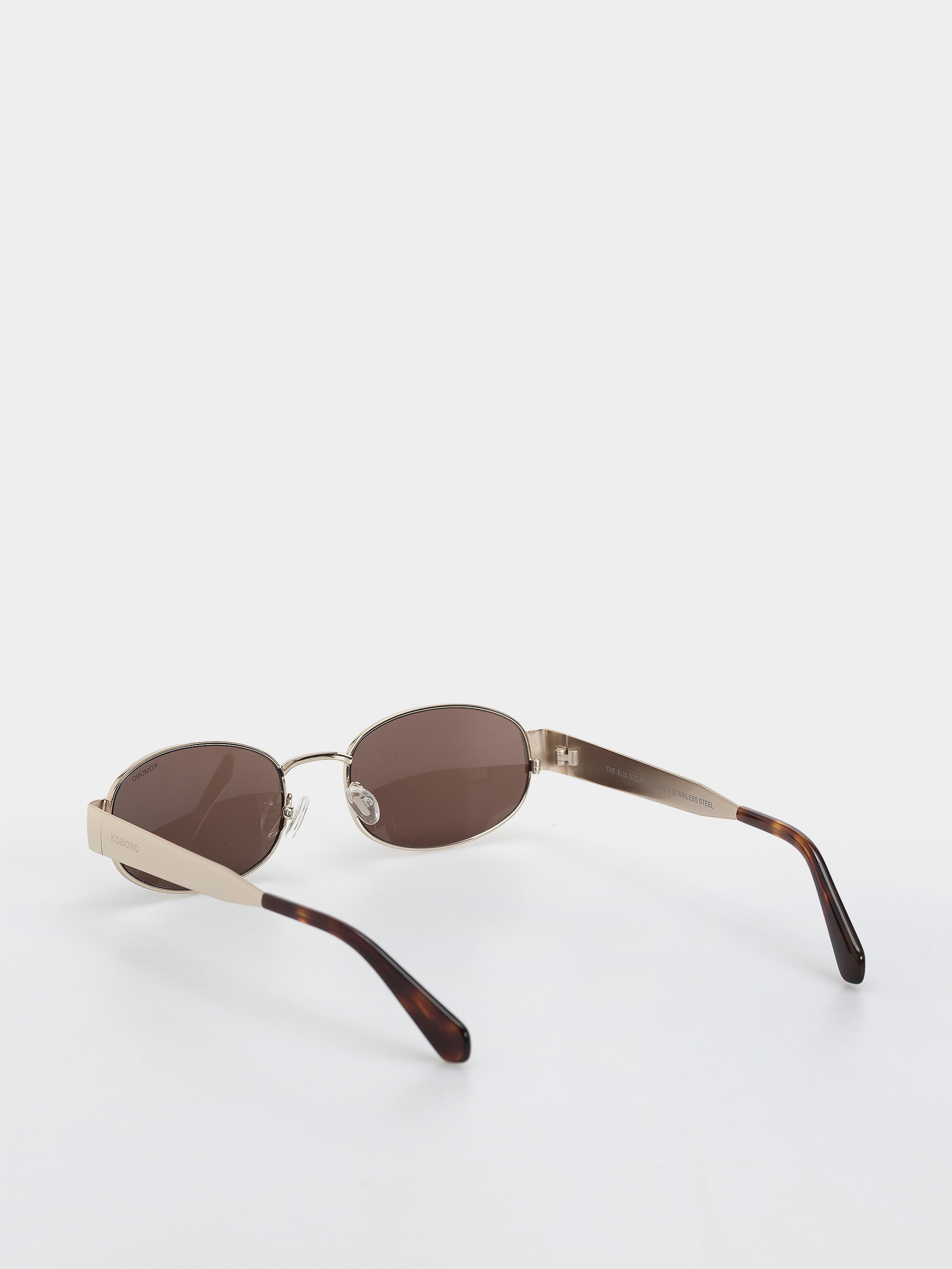 Komono Elix Sunglasses (white gold)
