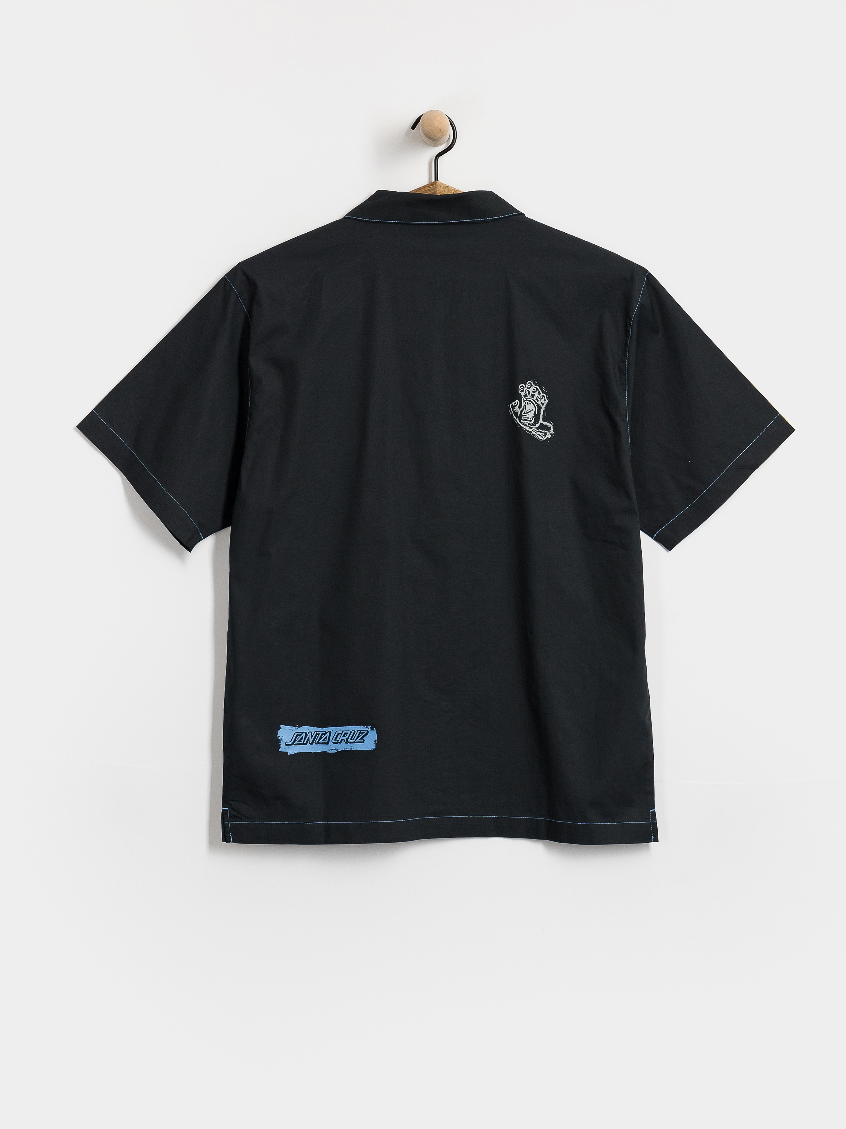Santa Cruz Stamped Hemd (black)