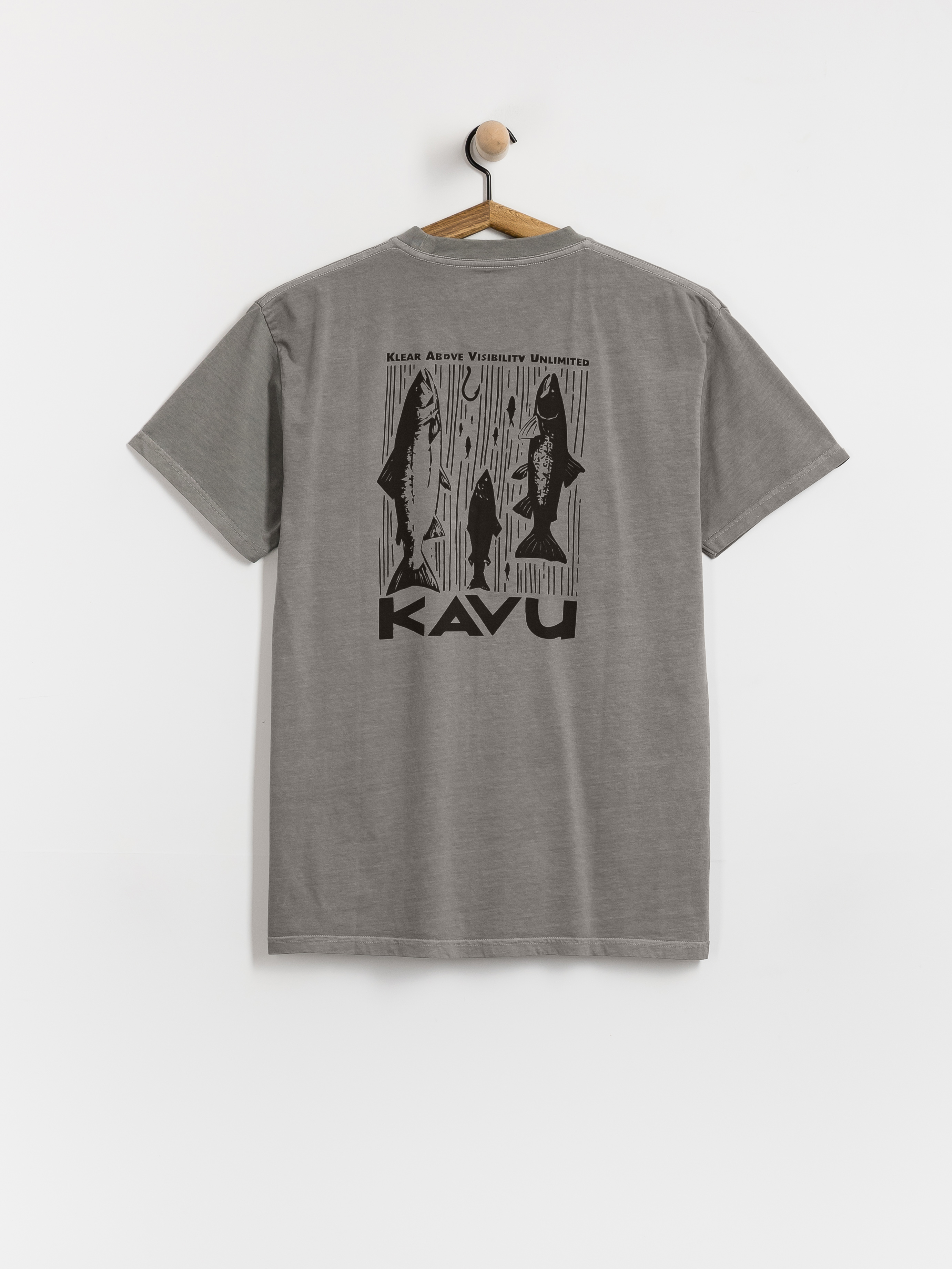 Kavu Salmon T-Shirt (moonless night)