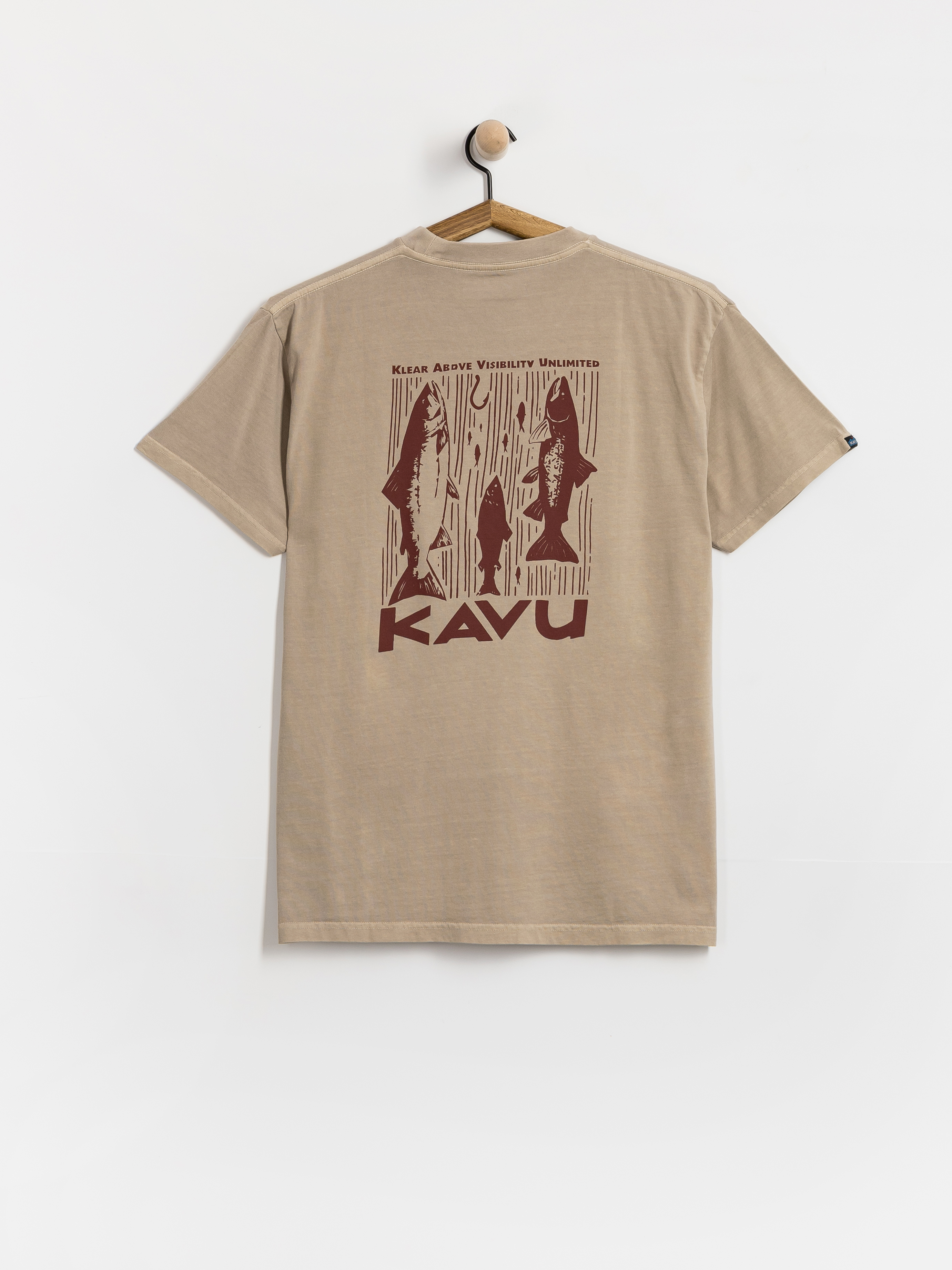 Kavu Salmon T-Shirt (buff)