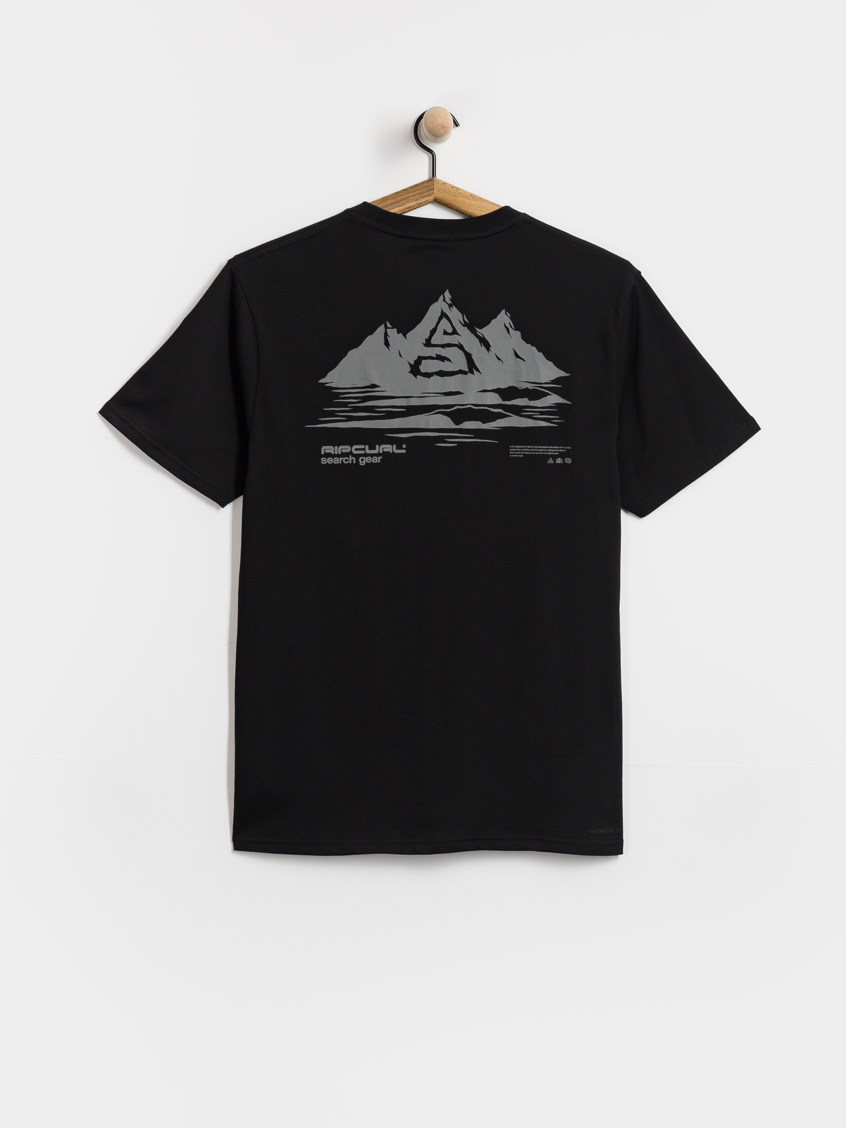 Rip Curl Vaporcool Search Peak T-Shirt - black (black)