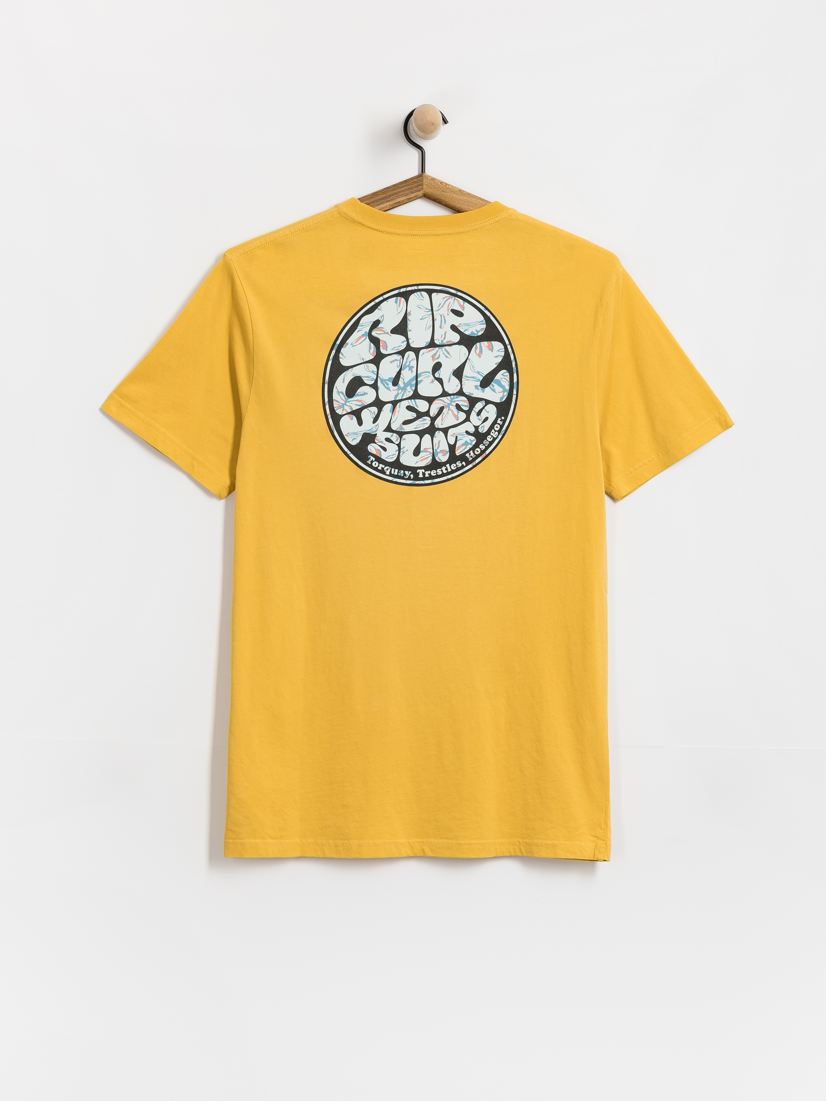 Rip Curl Wettie Passage Icon T-Shirt (ochre)