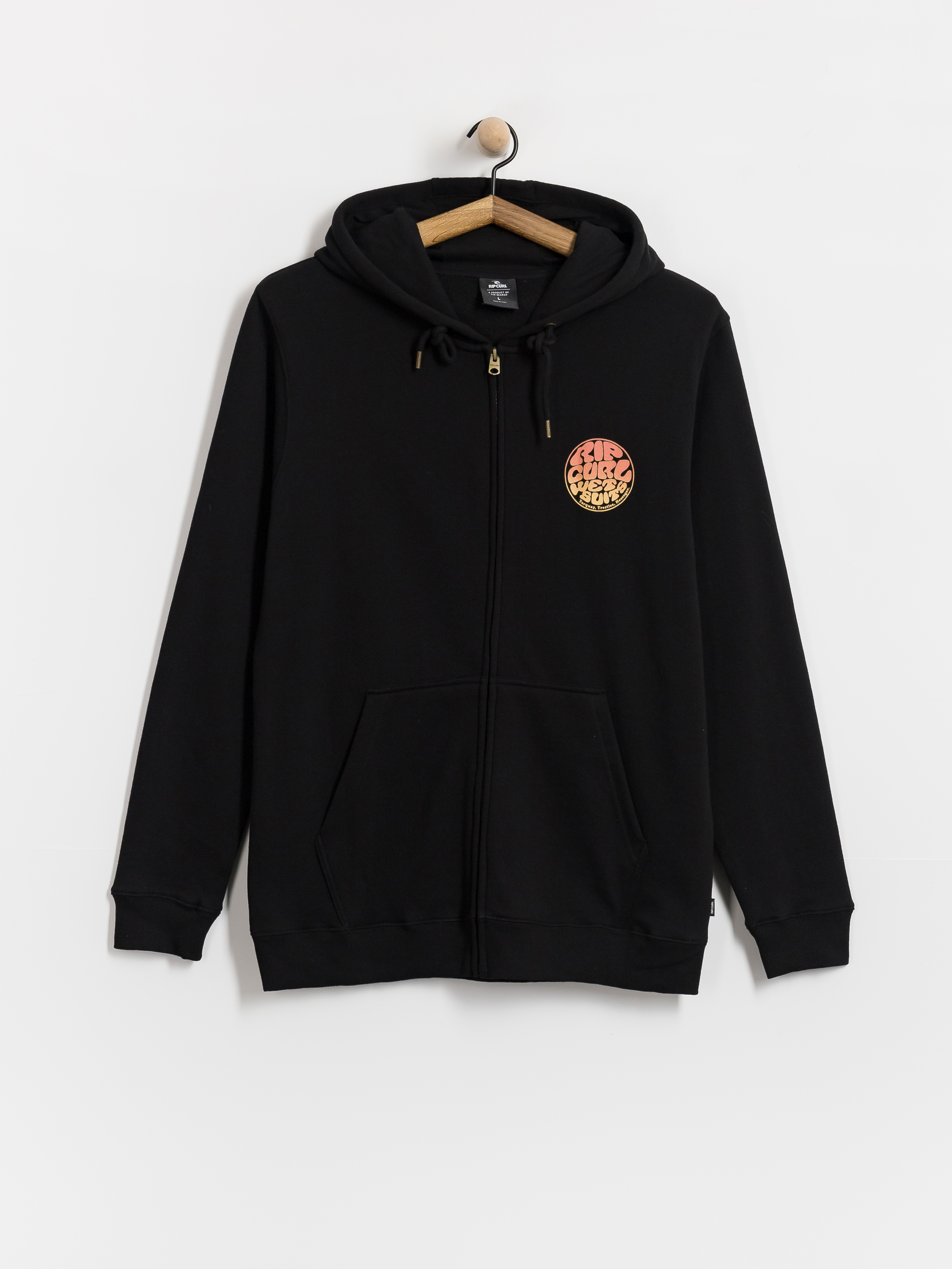 Rip Curl Wettie Passage Icon ZHD Hoodie (black/black)