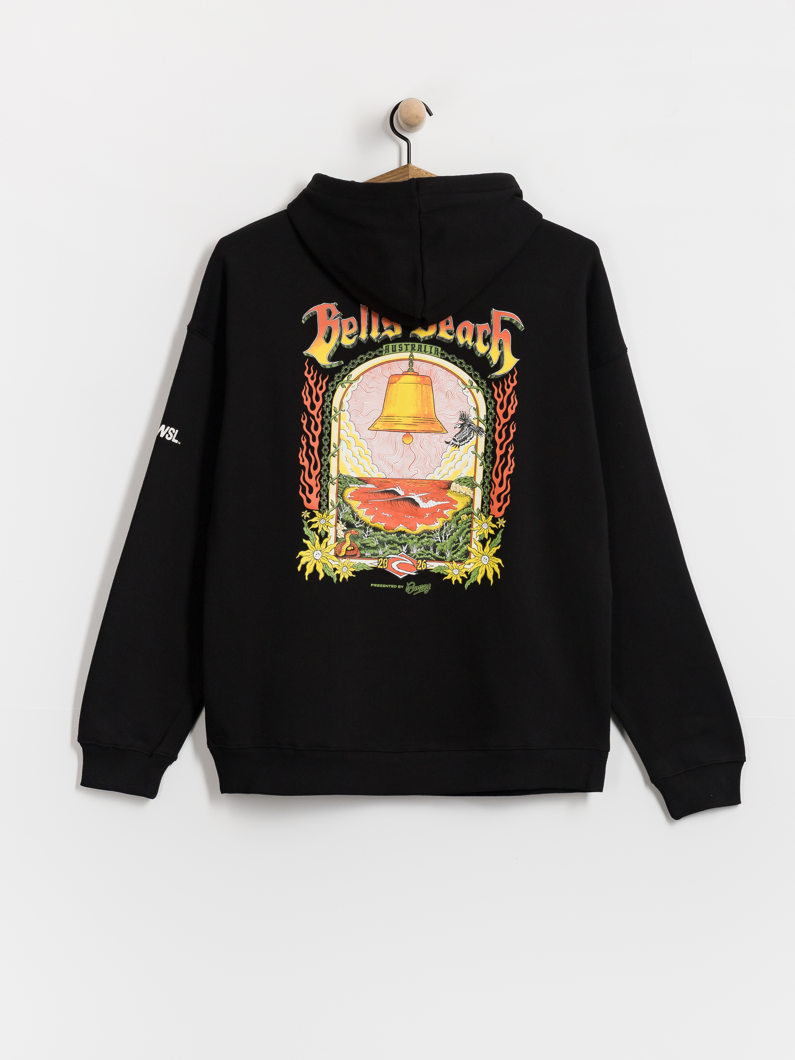 Rip Curl Bells Pro 26 HD Hoodie (black)